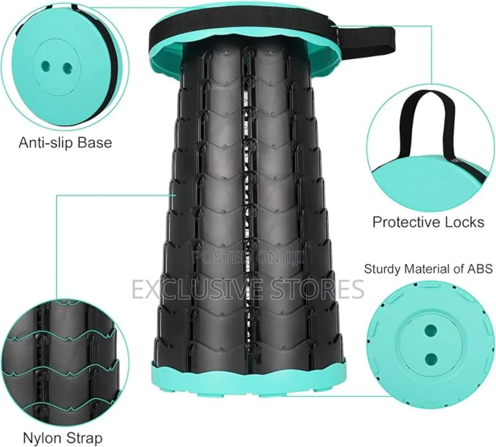 Foldable Telescopic Stool