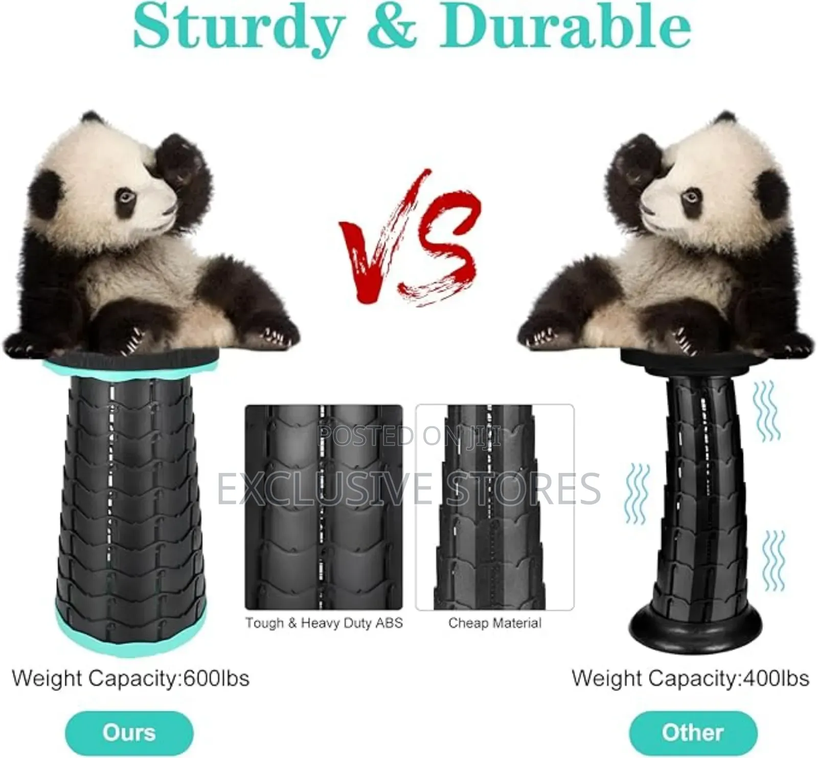 Foldable Telescopic Stool