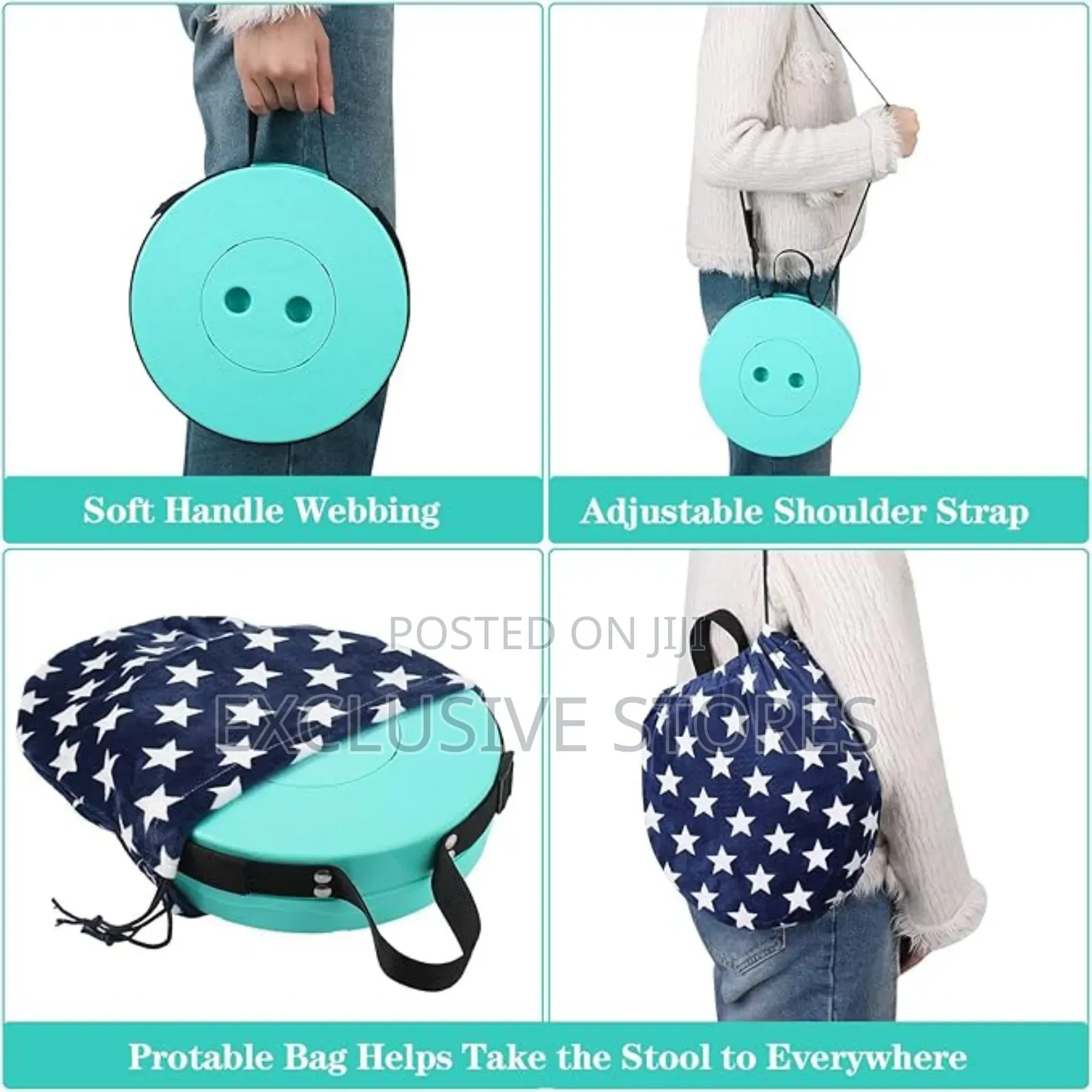Foldable Telescopic Stool