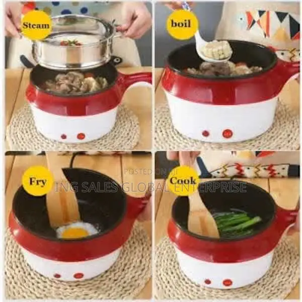 Non Stick Multipurpose Cooker and Frier - 1.8l