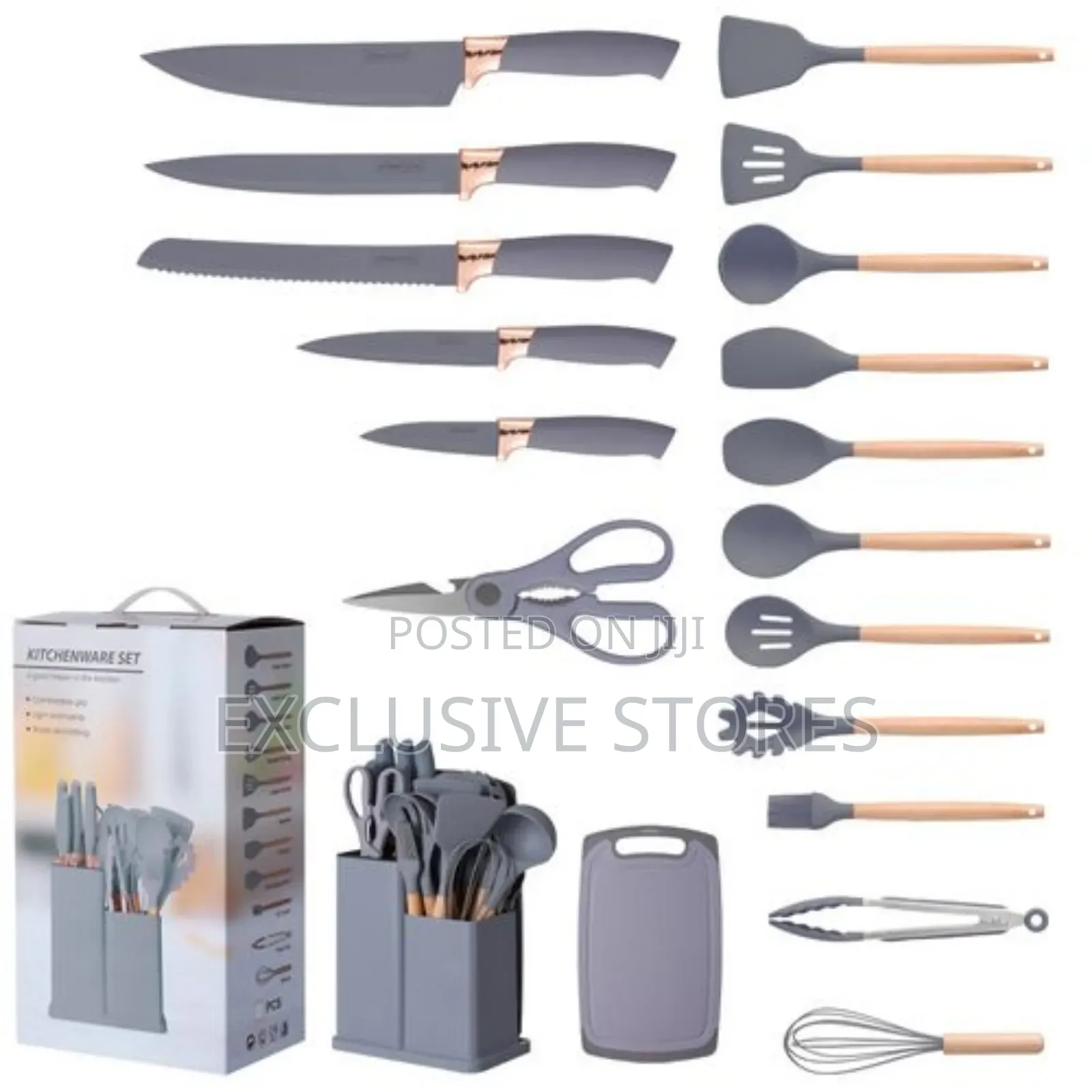 Silicone Cookware Set (Spoons Knives)