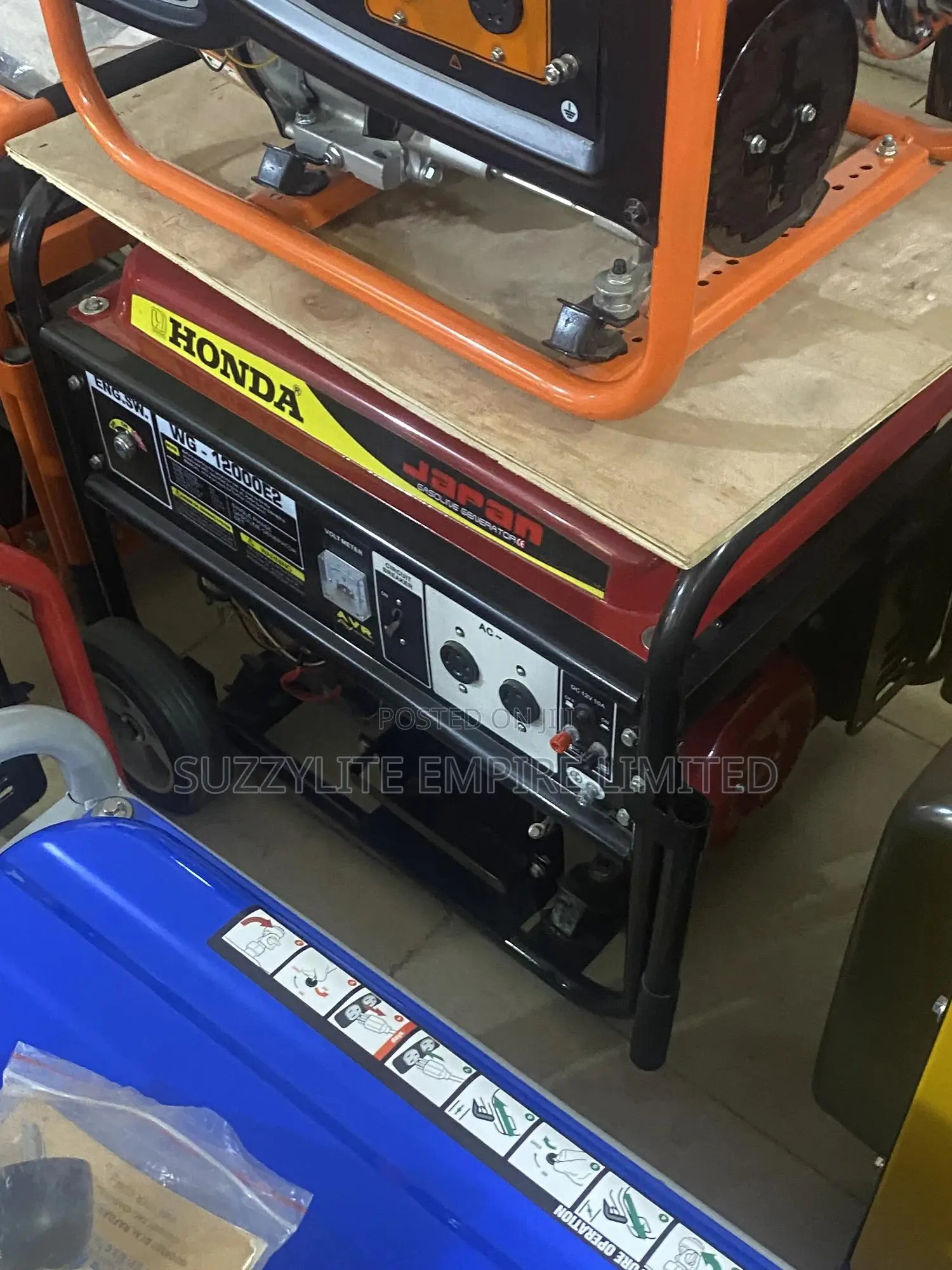 Honda Japan 9.5kva Automatic Petrol Generator 100 % Copper