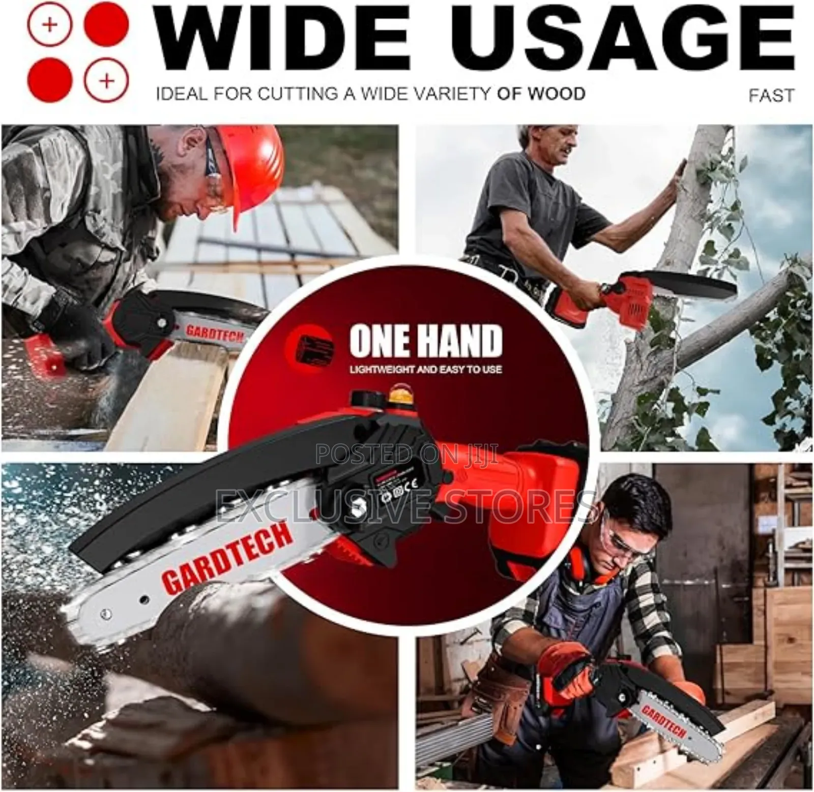 Mini Chainsaw With Two Batteries
