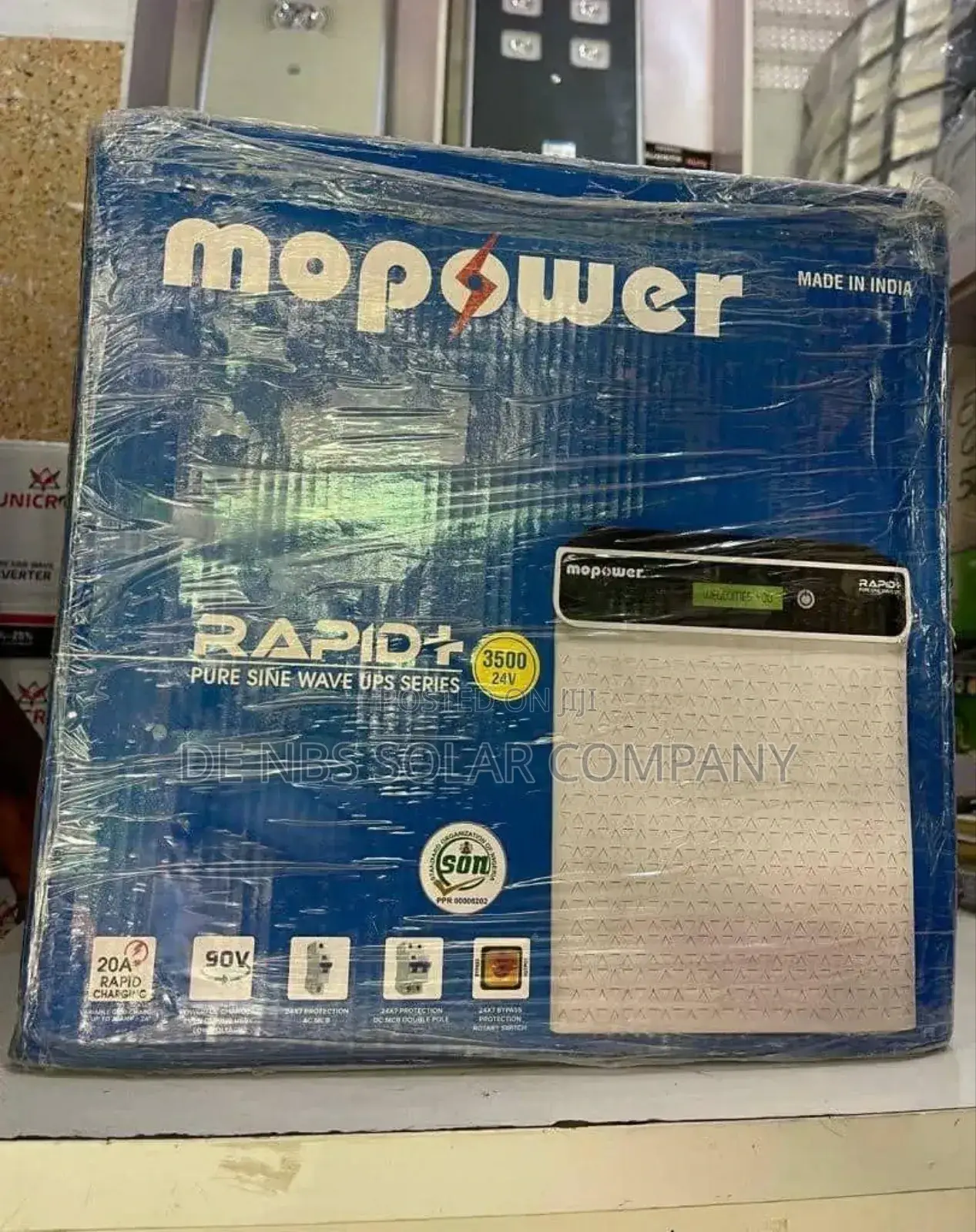 Mopower Pure Sine Wave Inverter 3.5kva 24v Available Now