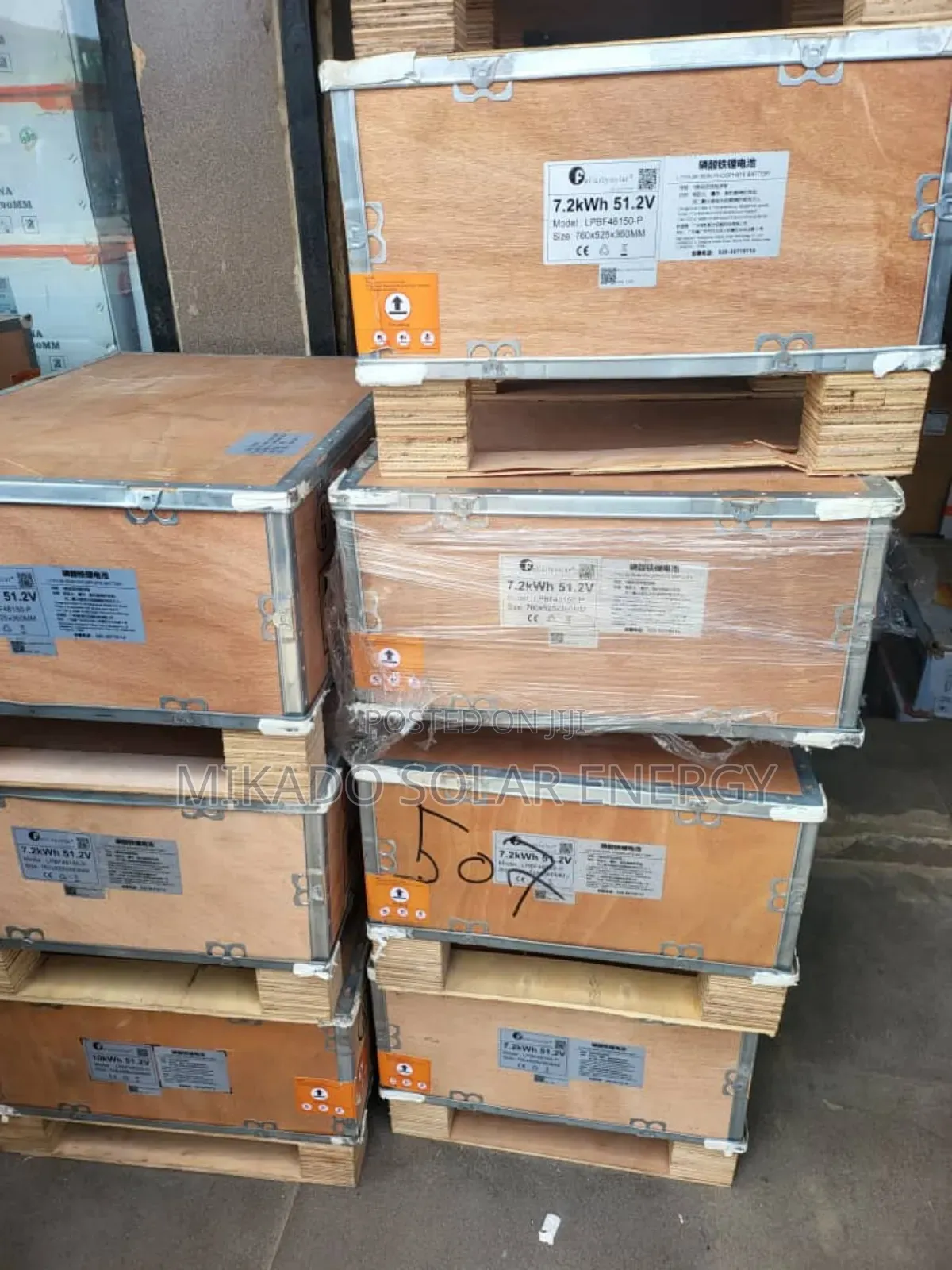 7.2kwh 51.2v Felicity Lithium Iron Phosphate Battery