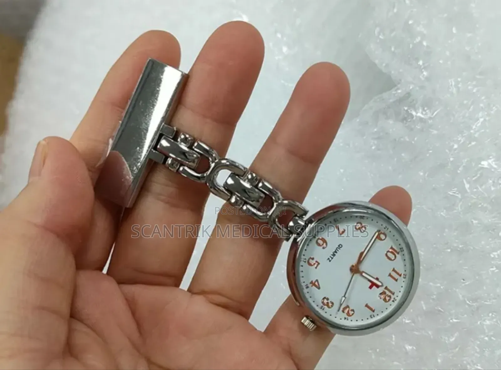 Inverted Pocket Nurse Watch