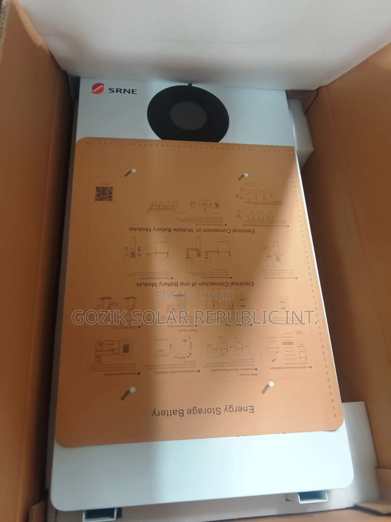 Srne 5kw Battery 🔋 Eos Touch Screen Intelligent Management