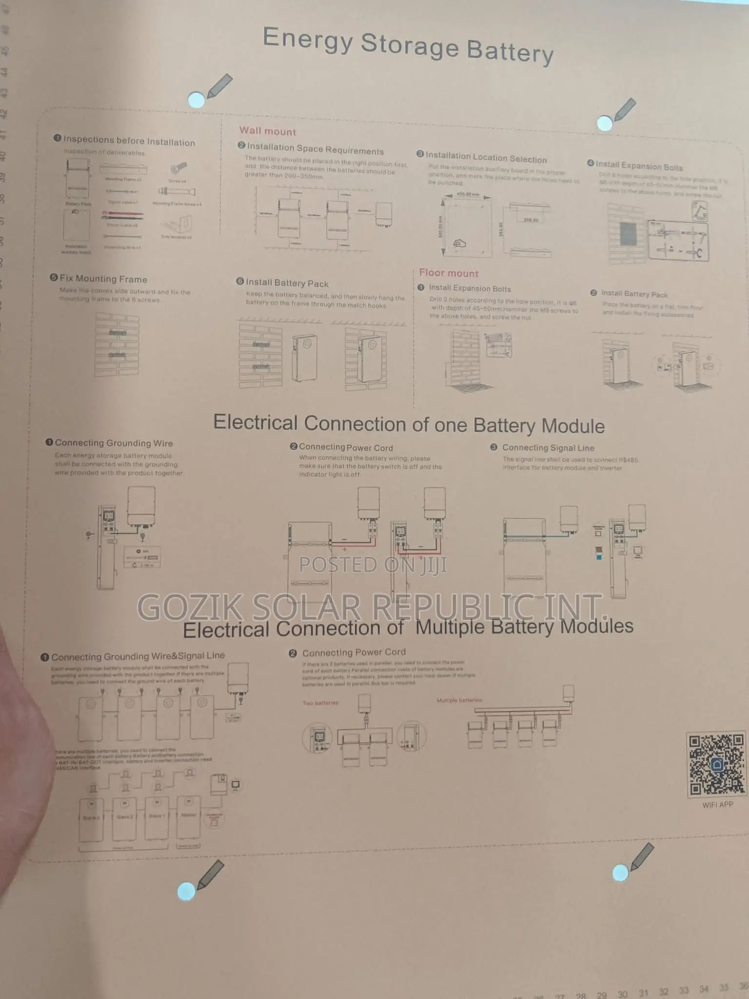 Srne 5kw Battery 🔋 Eos Touch Screen Intelligent Management