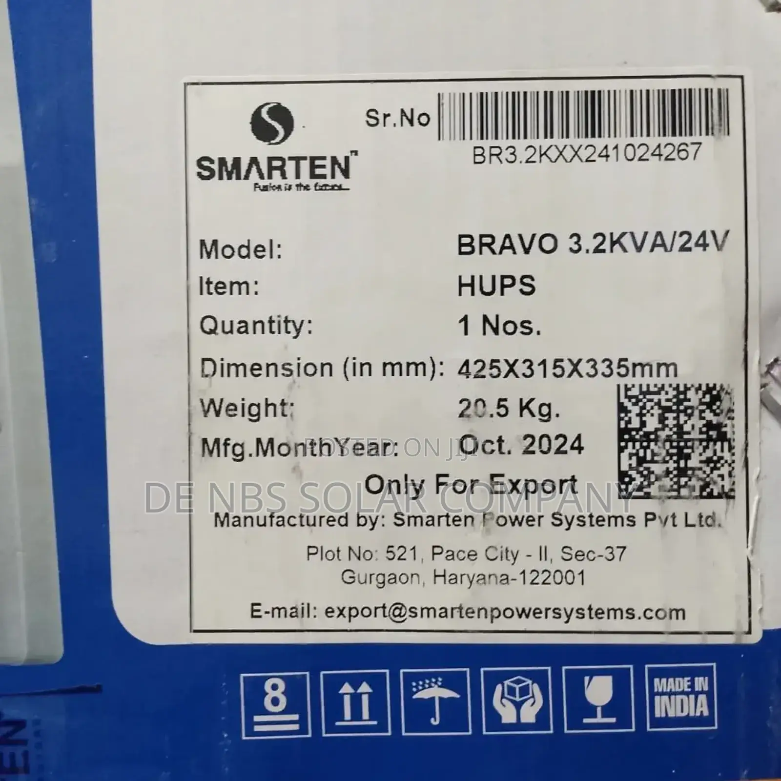 3.2kva 24v Smarten Transformer Base India Inverter Available
