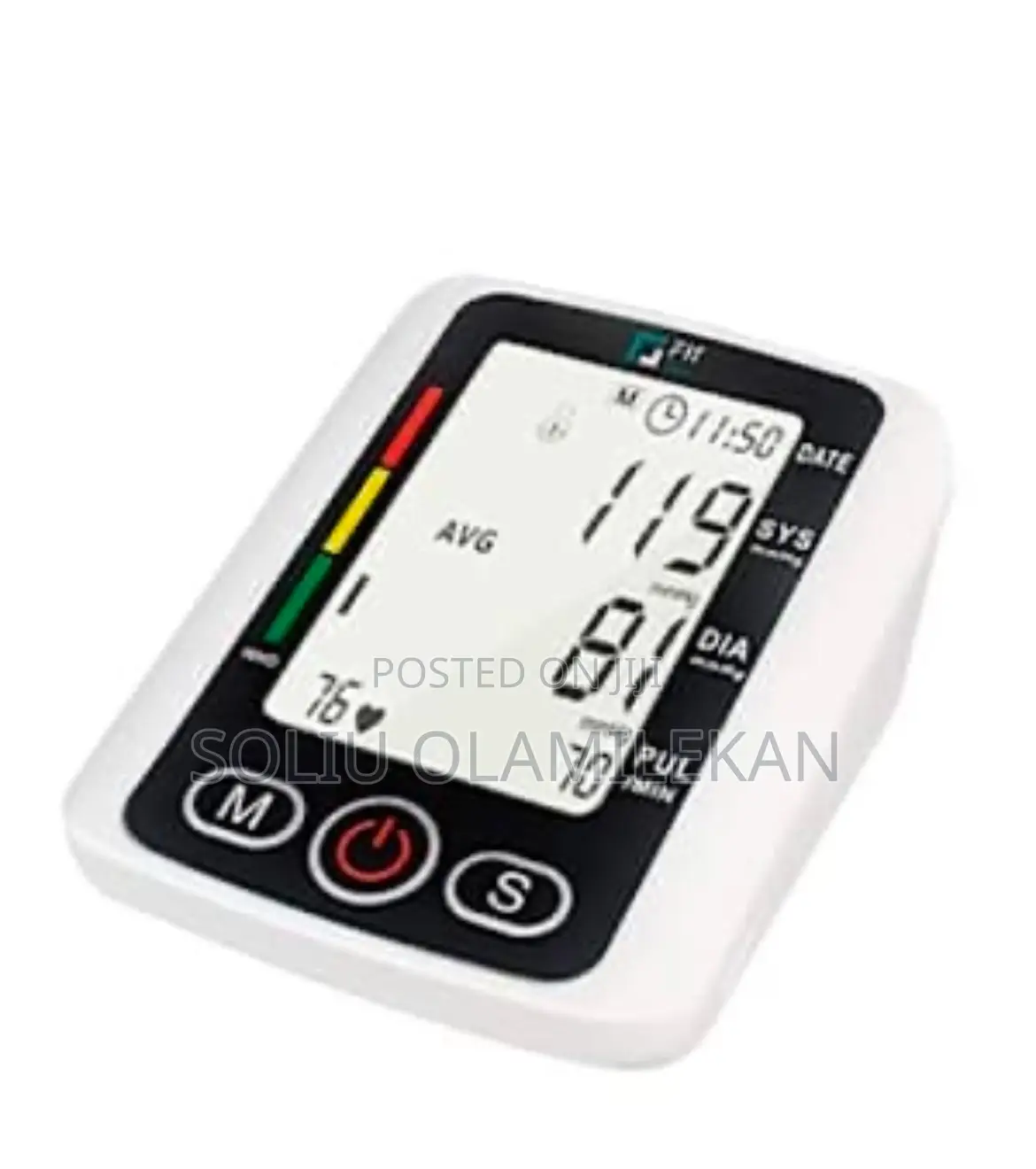 Electronic Blood Pressure - Bp - Monitor With Voice