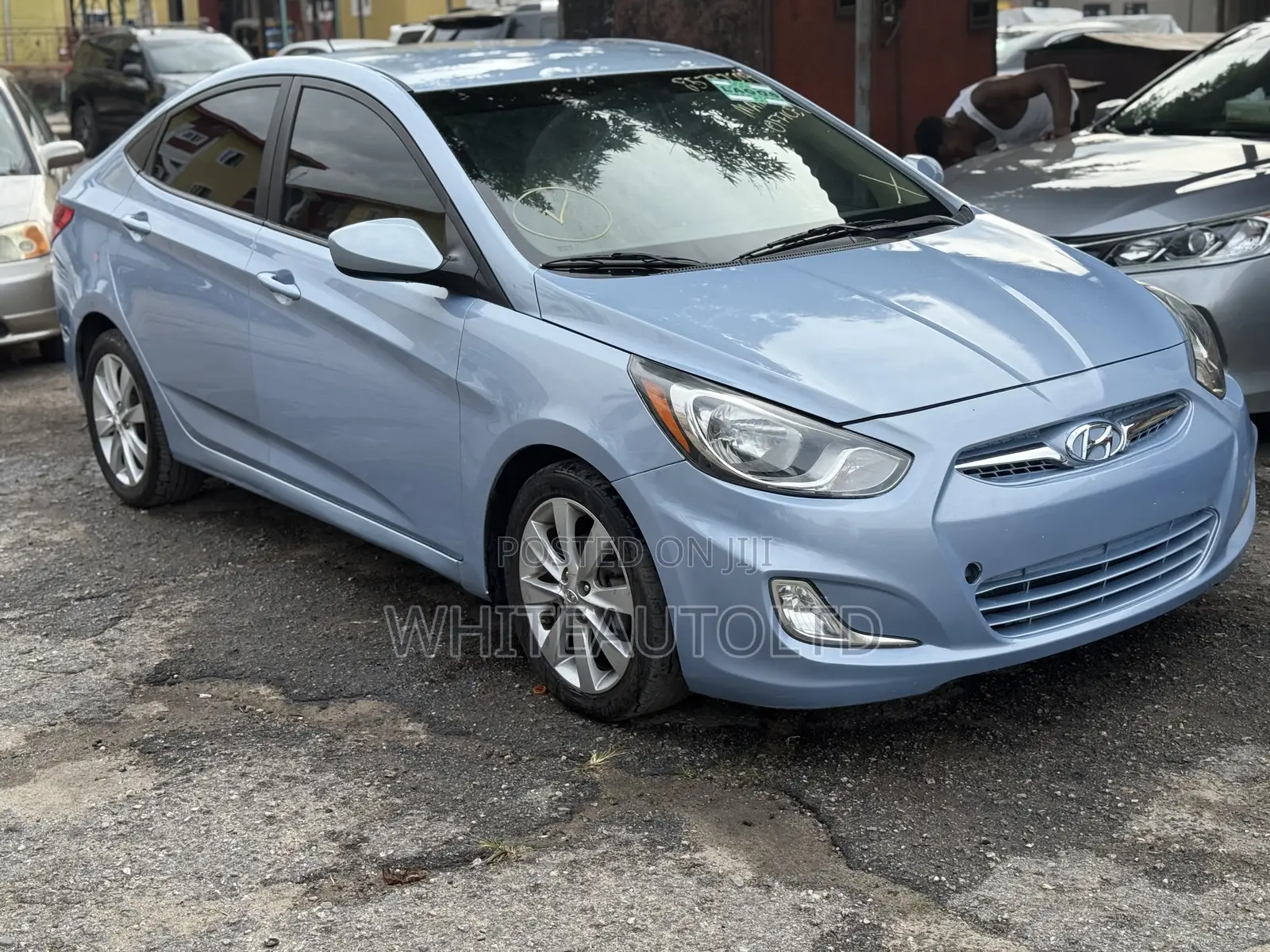 Hyundai Accent GLS 4dr Sedan (1.6L 4cyl 6M) 2014 Blue