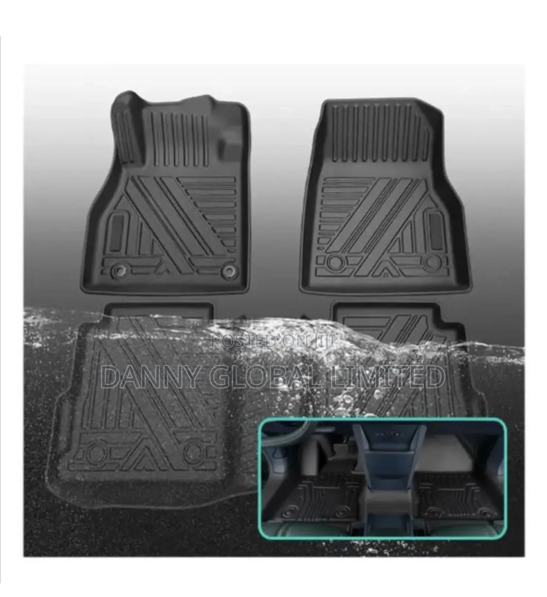 Original Water Proof Plastic Foot Mat for All Vehicles