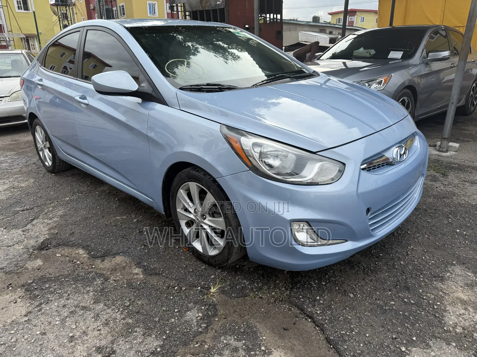 Hyundai Accent GLS 4dr Sedan (1.6L 4cyl 6M) 2014 Blue