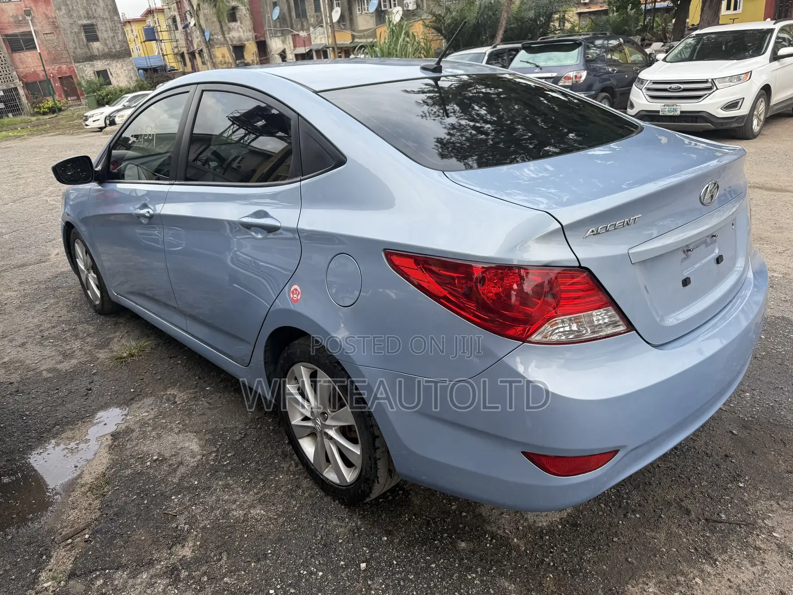 Hyundai Accent GLS 4dr Sedan (1.6L 4cyl 6M) 2014 Blue