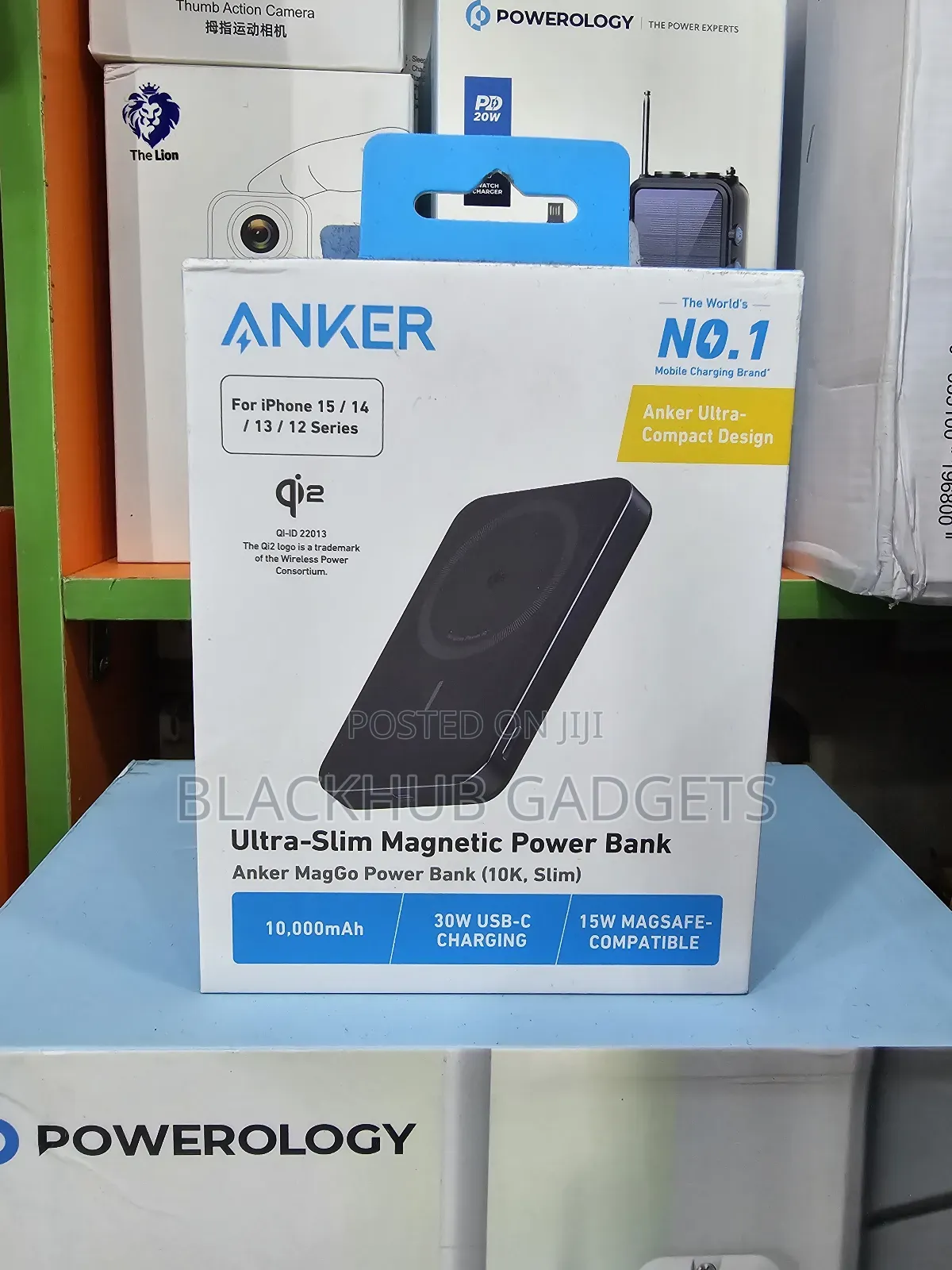 Anker Ultra-Slim Magnetic Wireless Power Bank