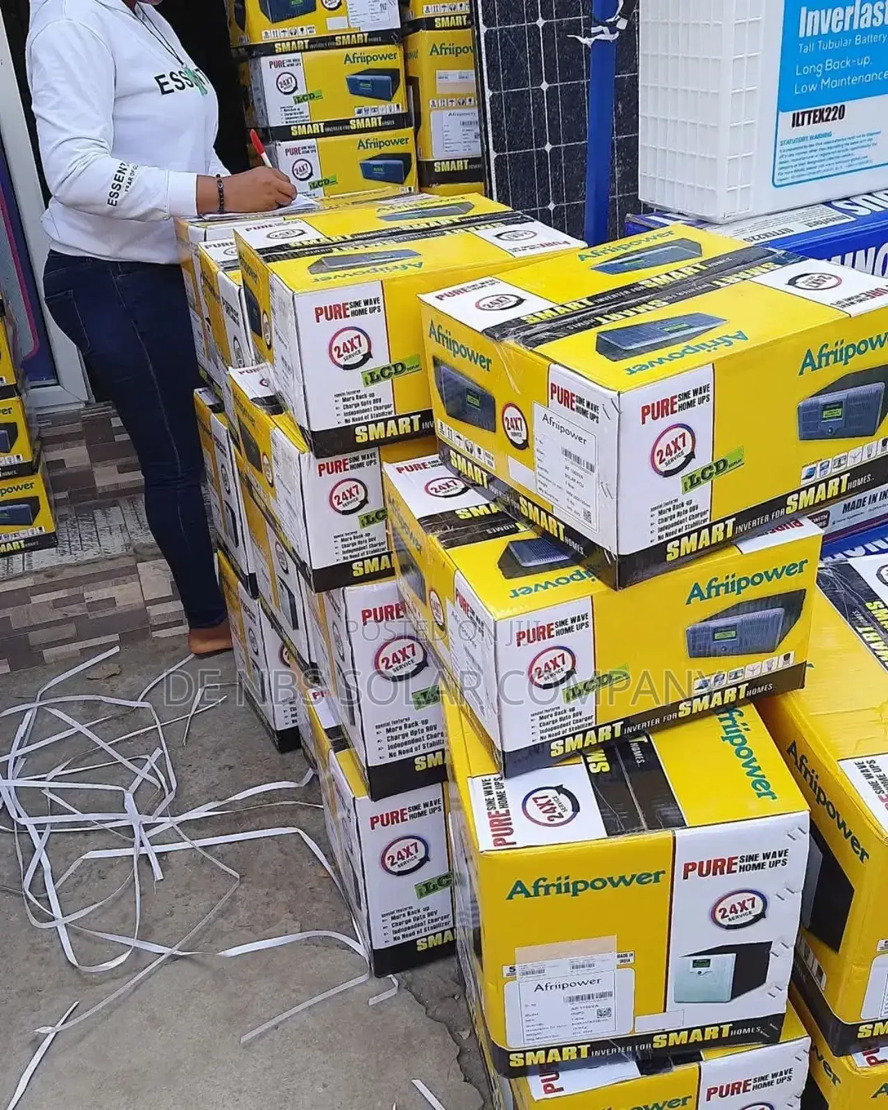 1kva 12v Afriipower India Strong Inverter Available Now