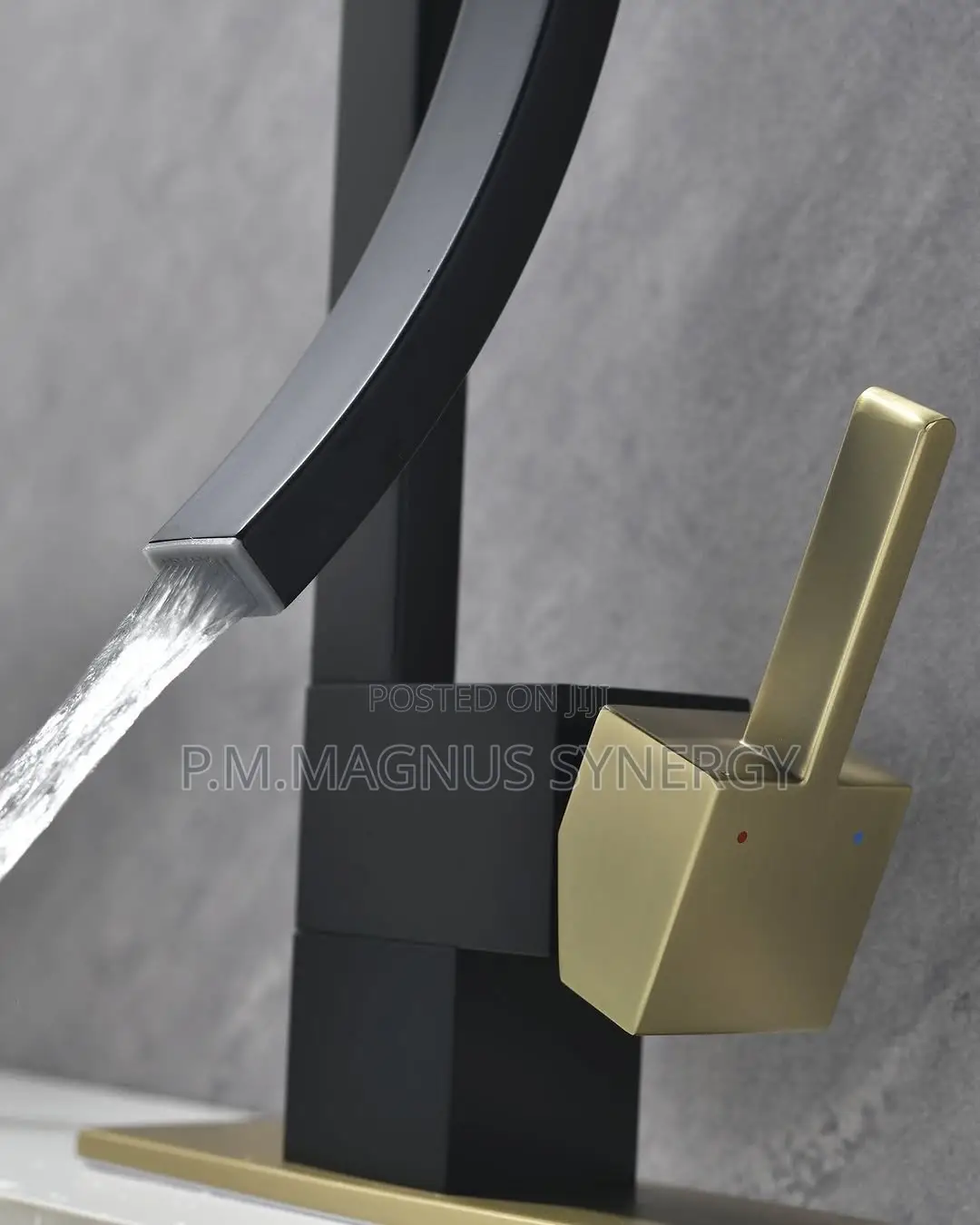 England Standard Black Design Basin Tap.
