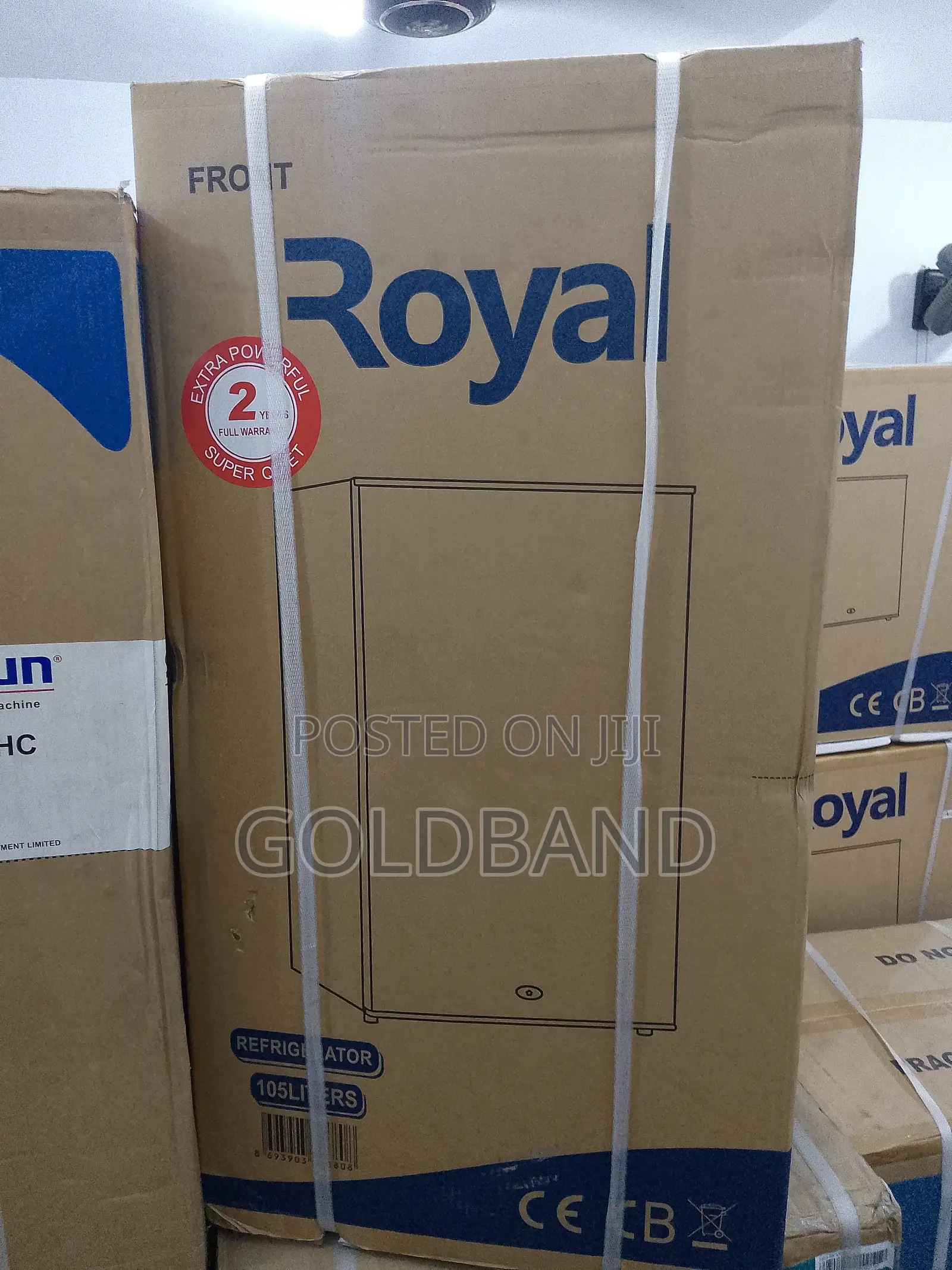 Royal 90l Single Door Dependable Refrigerator RBC-100