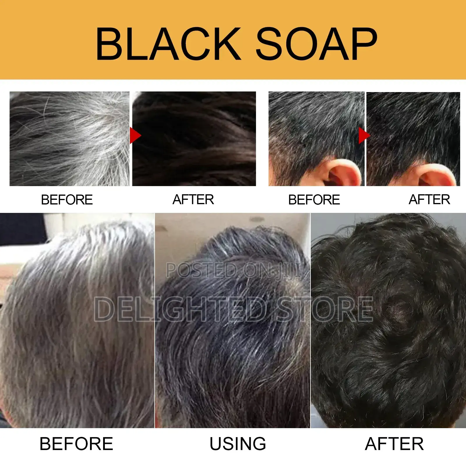 Jaysuing Black Thick Strengthening Hair Care Soap