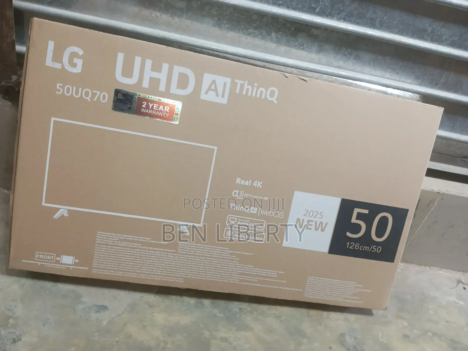 Lg 50 Inches Smart Tv Back Speake