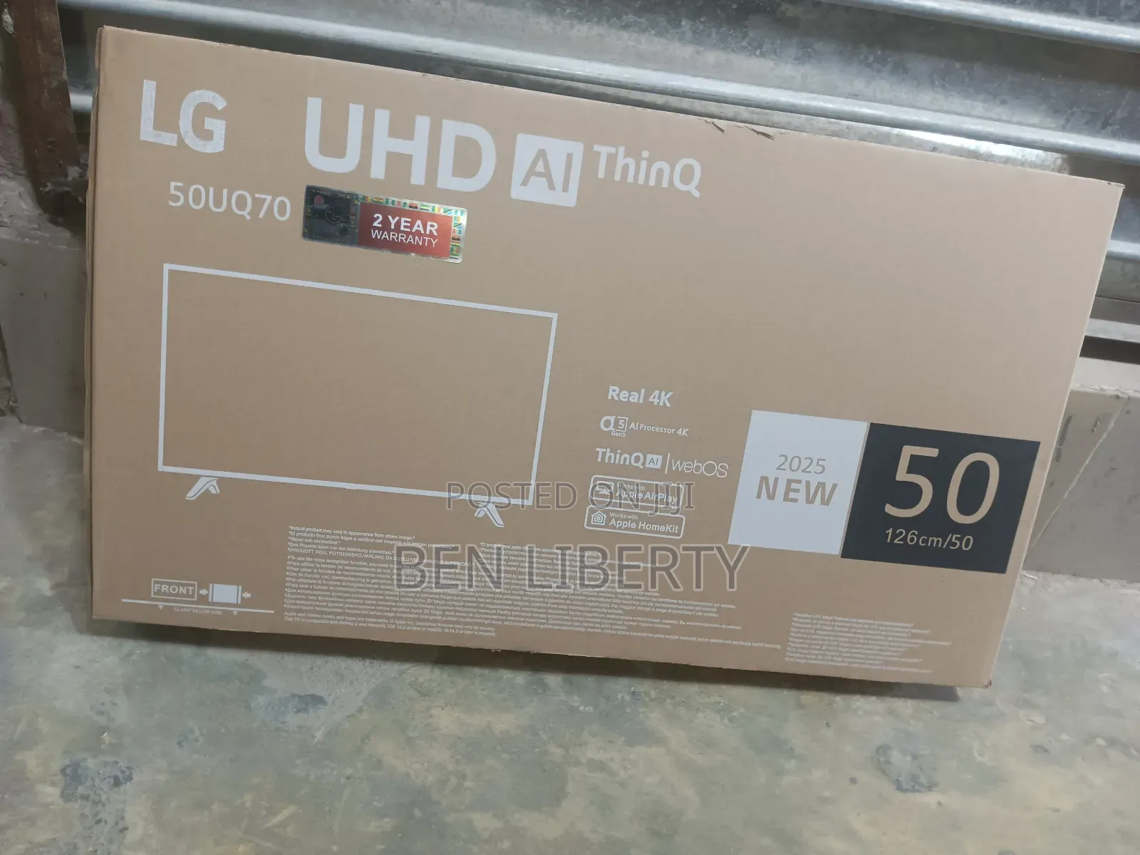 Lg 50 Inches Smart Tv Back Speake