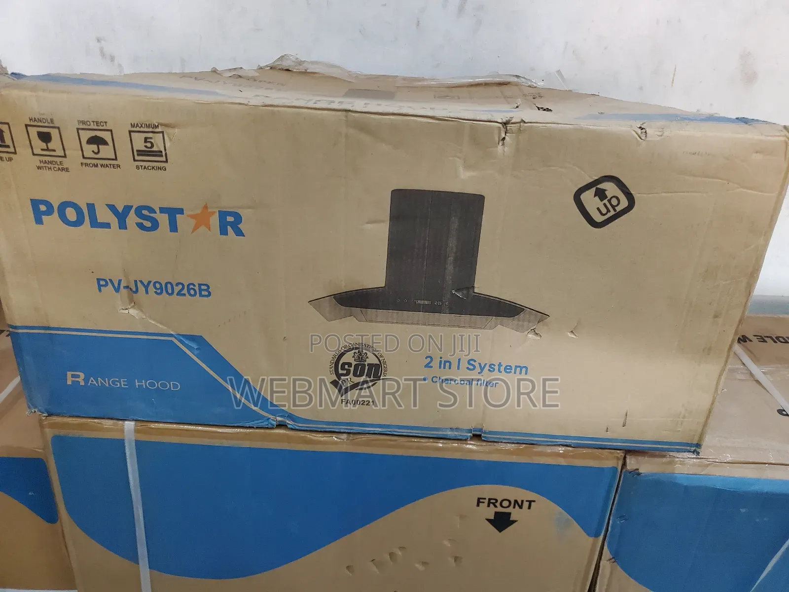 Charcoal Extractor Hood