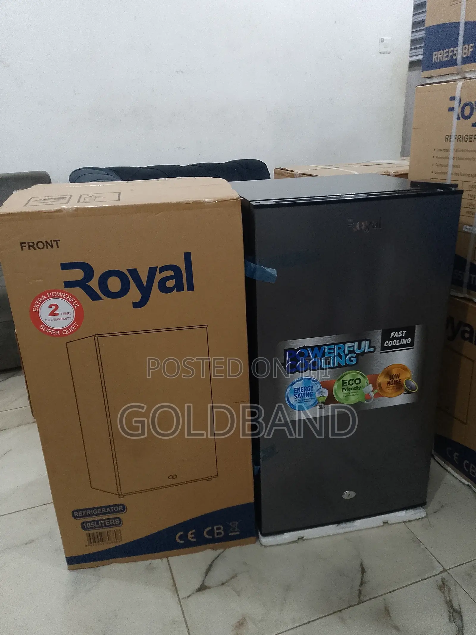 Royal 90l Single Door Time-Saving Refrigerator RBC-100