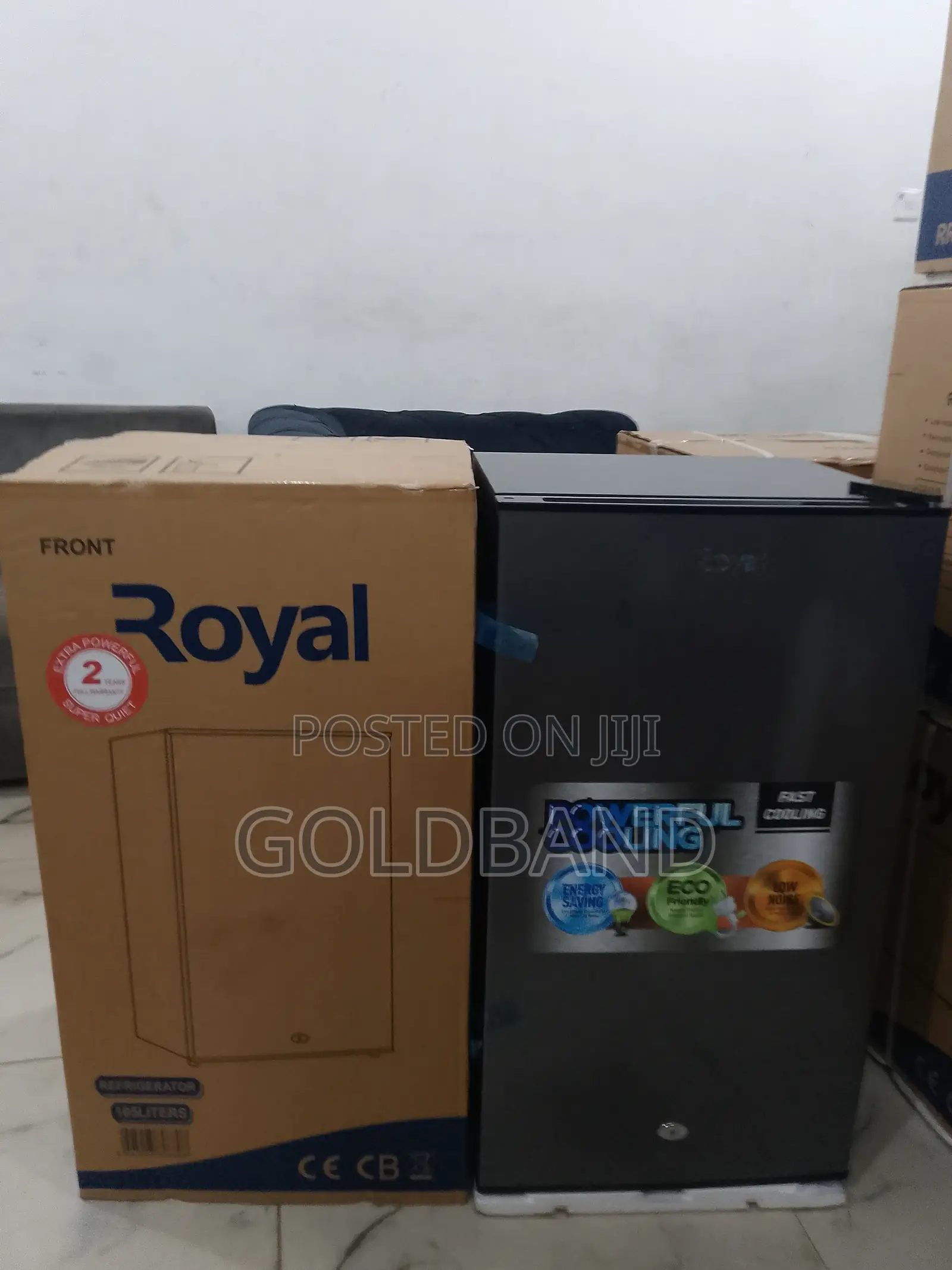 Royal 90l Single Door Low-Noise Refrigerator RBC-100
