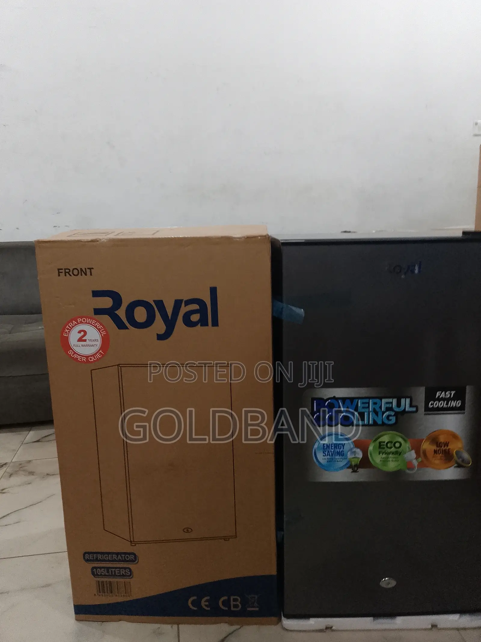 Royal 90l Single Door Rapid Cooling Refrigerator RBC-100