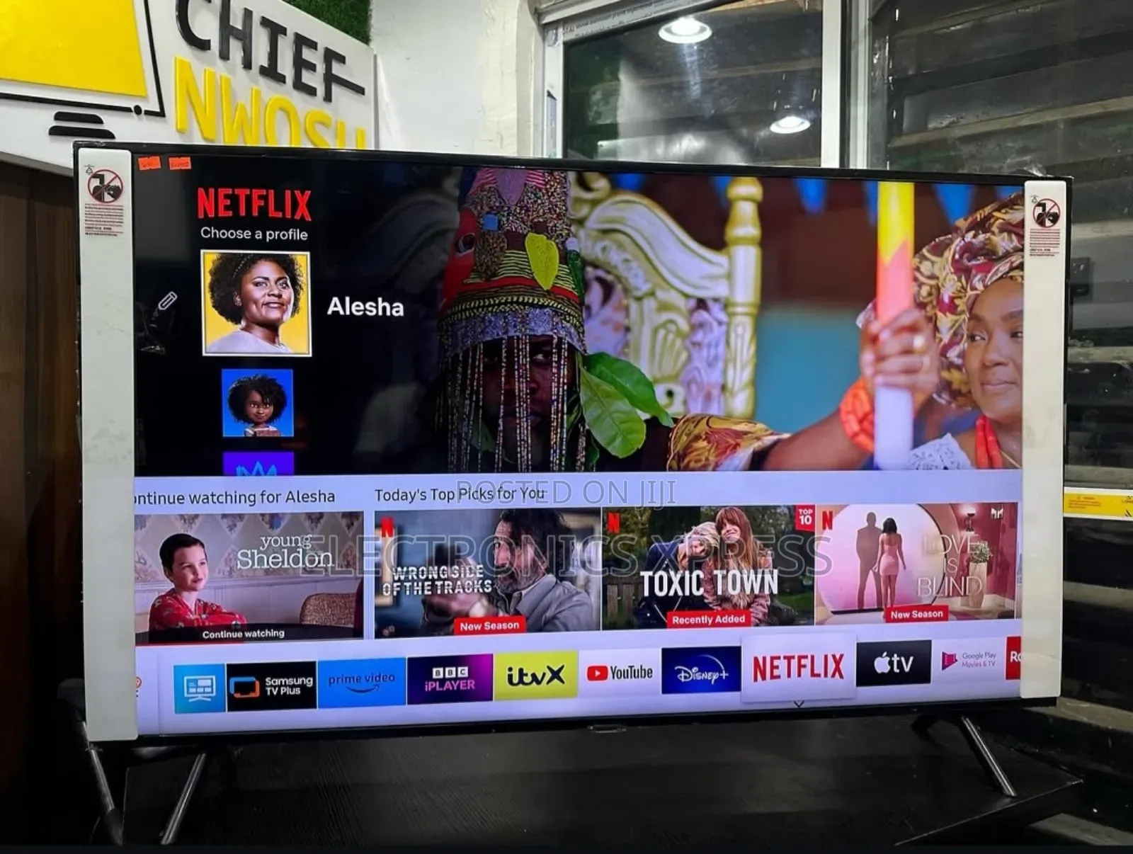50" Smart Lg Tv Available for Sale