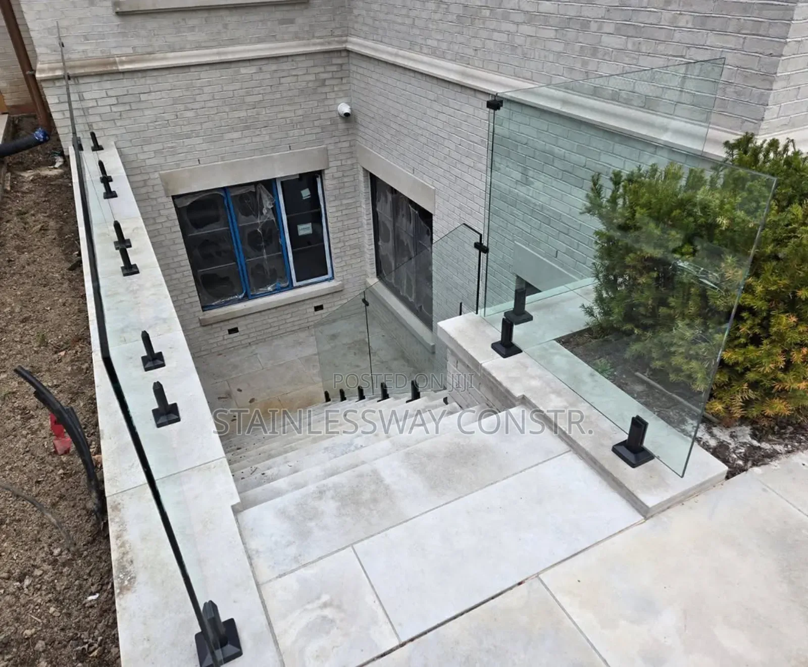 Radiant Crystal Haven
 Glass Railing