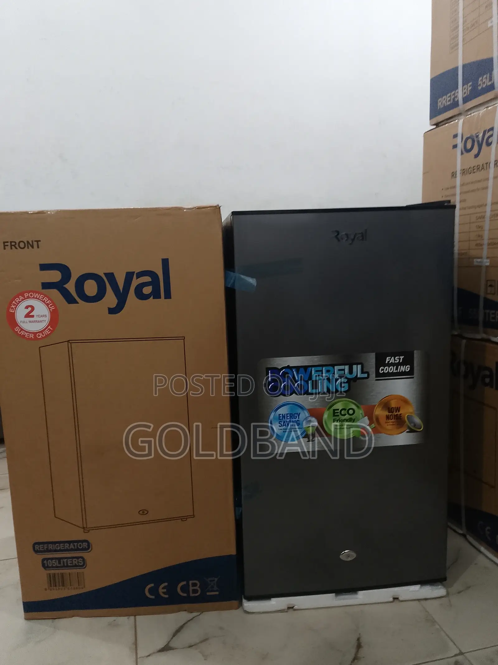 Royal 90l Single Door Refrigerator With 2 Years Warranty