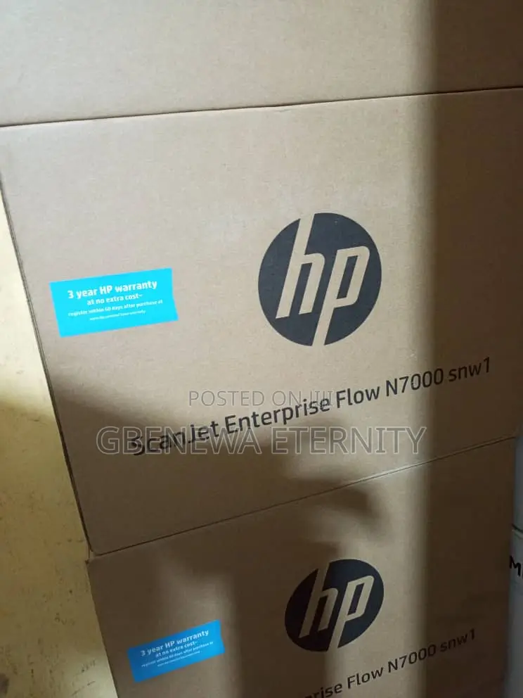 Hp Scanjet Enterprise Flow N7000 Snw1 Sheet-Feed Scanner