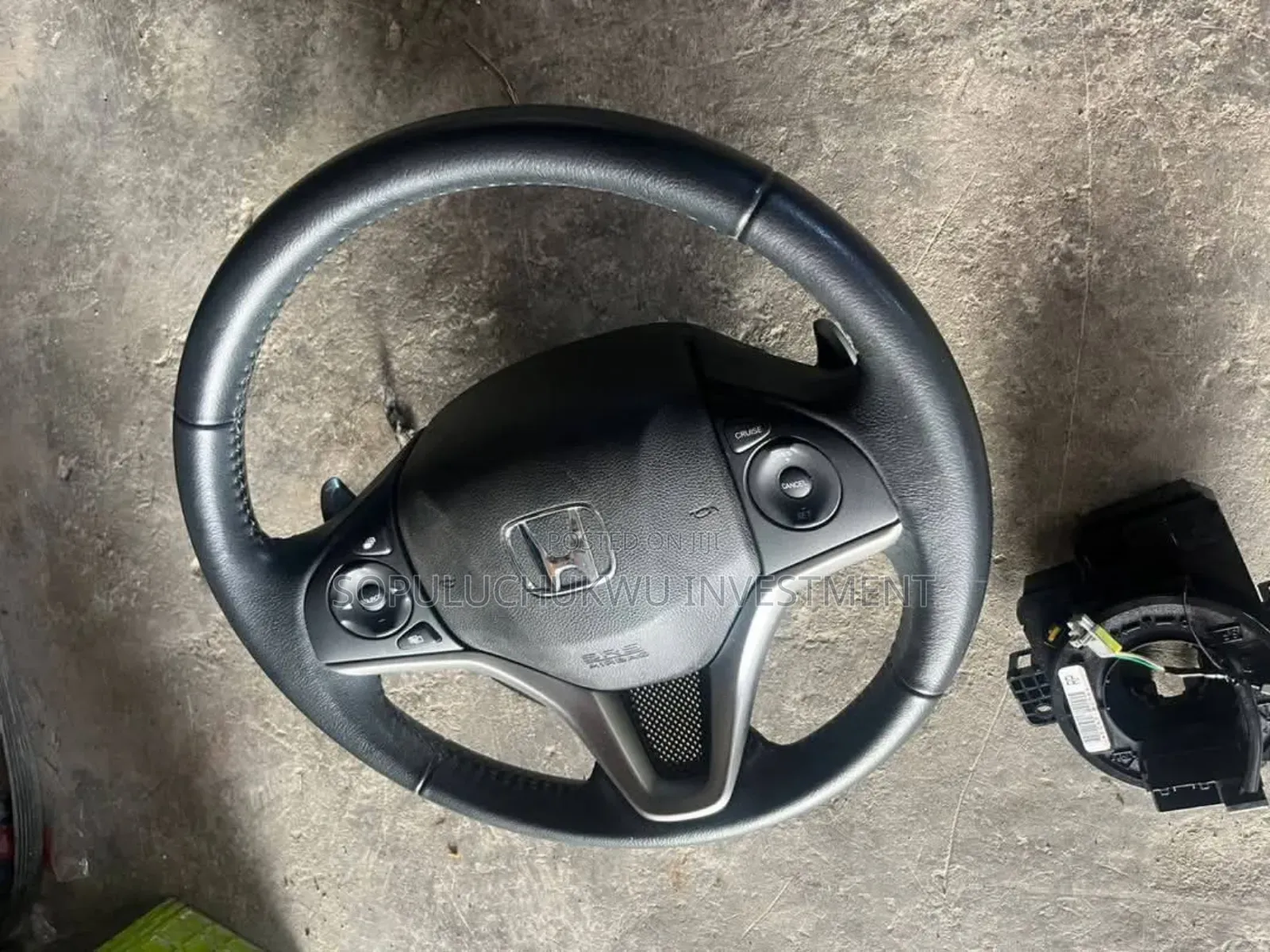 Steering Wheel With Airbag Honda City 2009