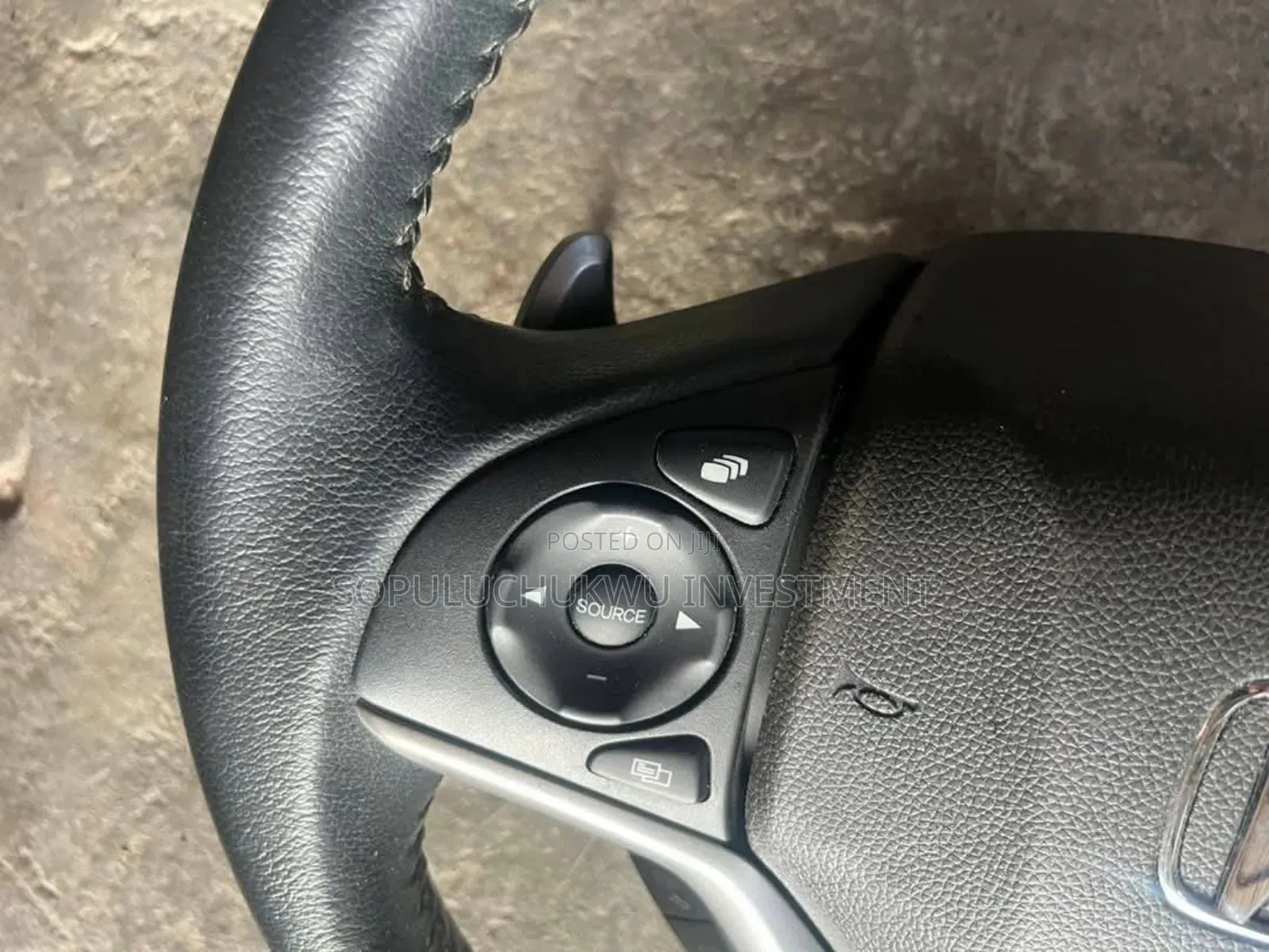 Steering Wheel With Airbag Honda City 2009