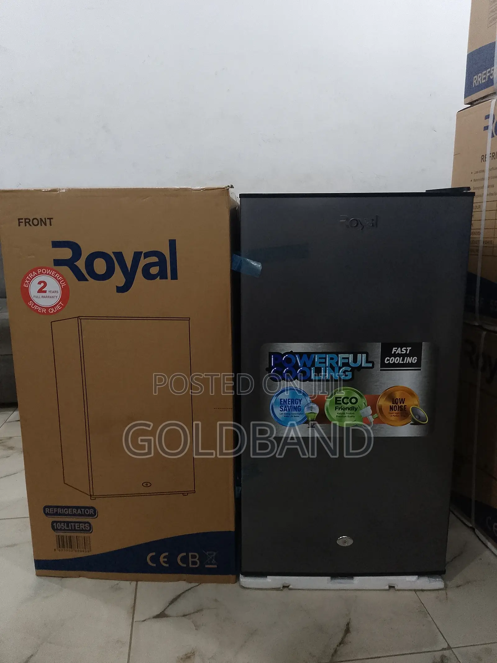 Royal 90l Single Door Ultra-Cooling Refrigerator RBC-100