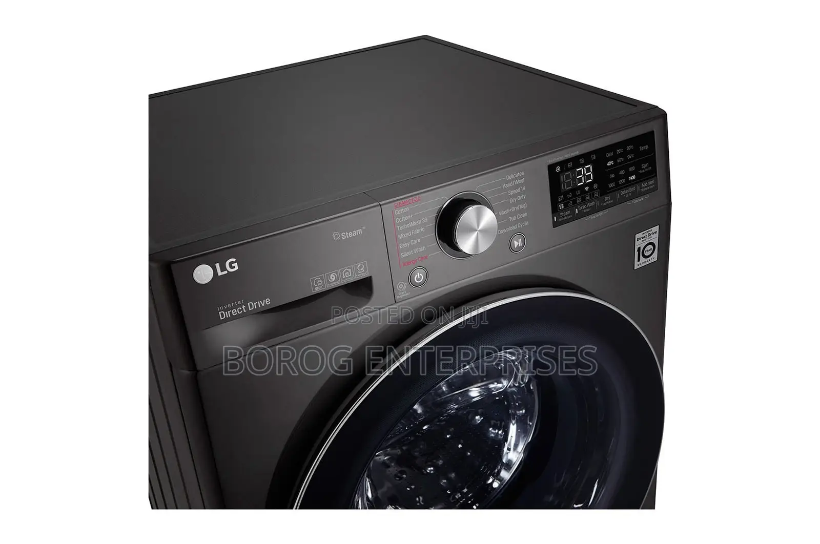 Lg 9 Kg Washing Machine, With Ai Dd Technology-F2v3fyp6je