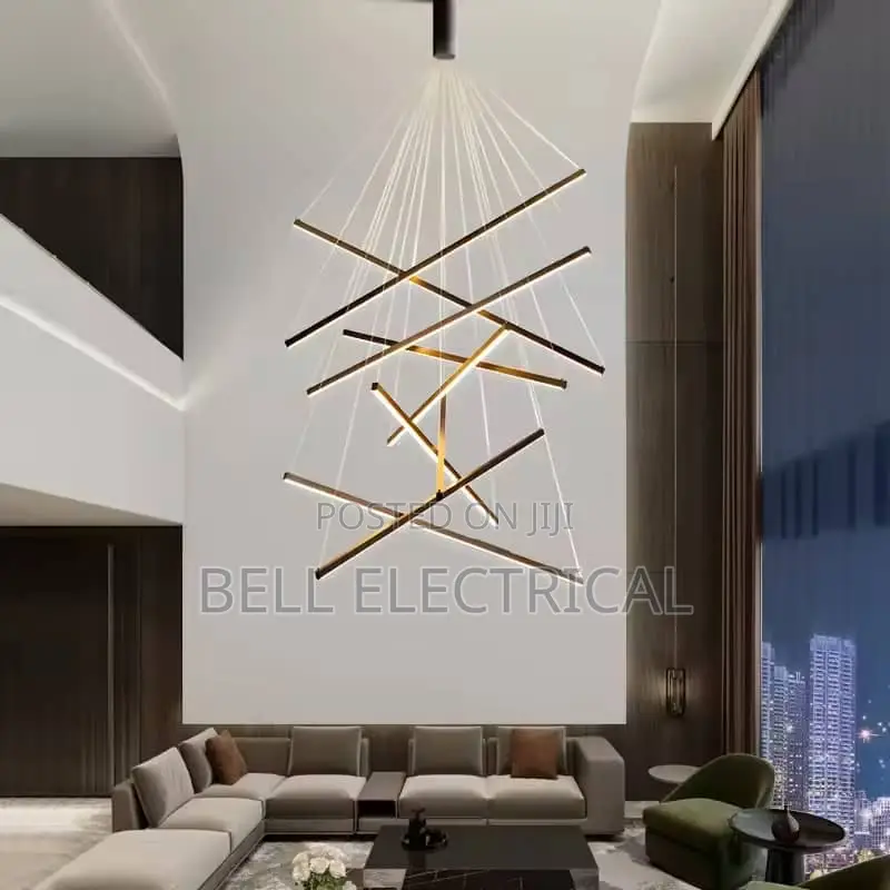 Nordic Modern Villa Living Room