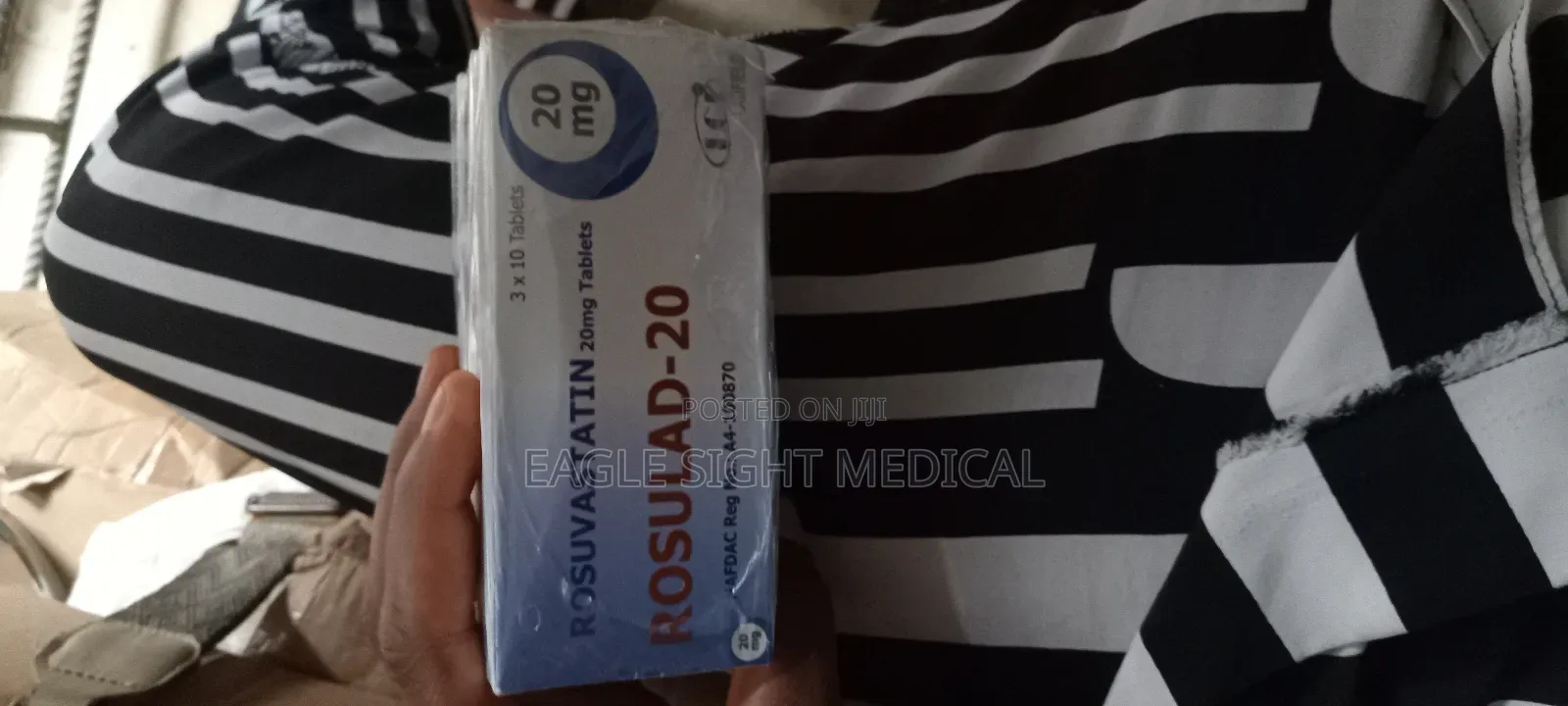 Rosuvastatin 20mg Tablets (Rosulad-20)