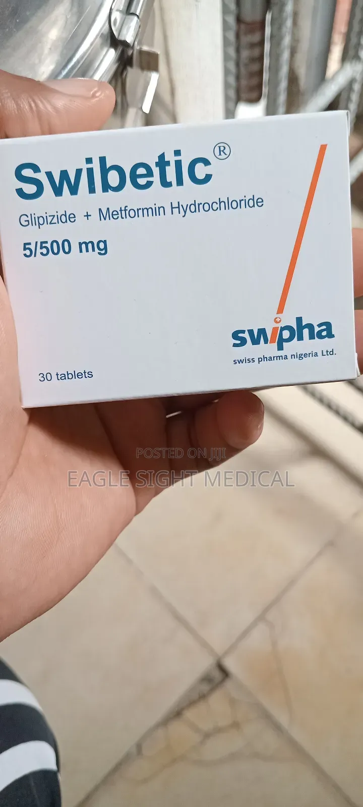 Swibetic 5/500 Mg (Glipizide + Metformin Hydrochloride