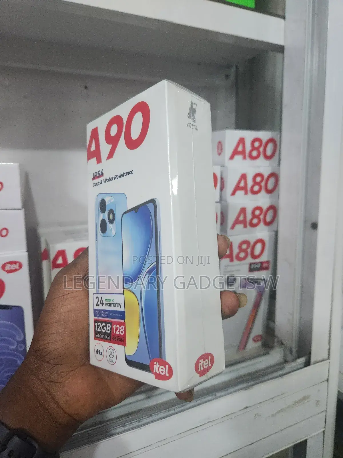 New Itel A90 128 GB Bronze