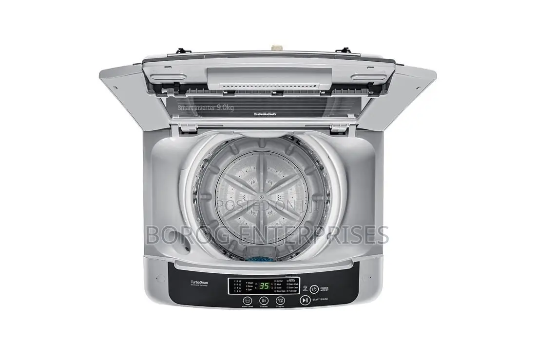 Lg Top Load 9 Kg, Smart Inverter Washing Machine-T9585ndhvh