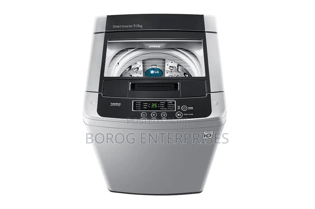 Lg Top Load 9 Kg, Smart Inverter Washing Machine-T9585ndhvh