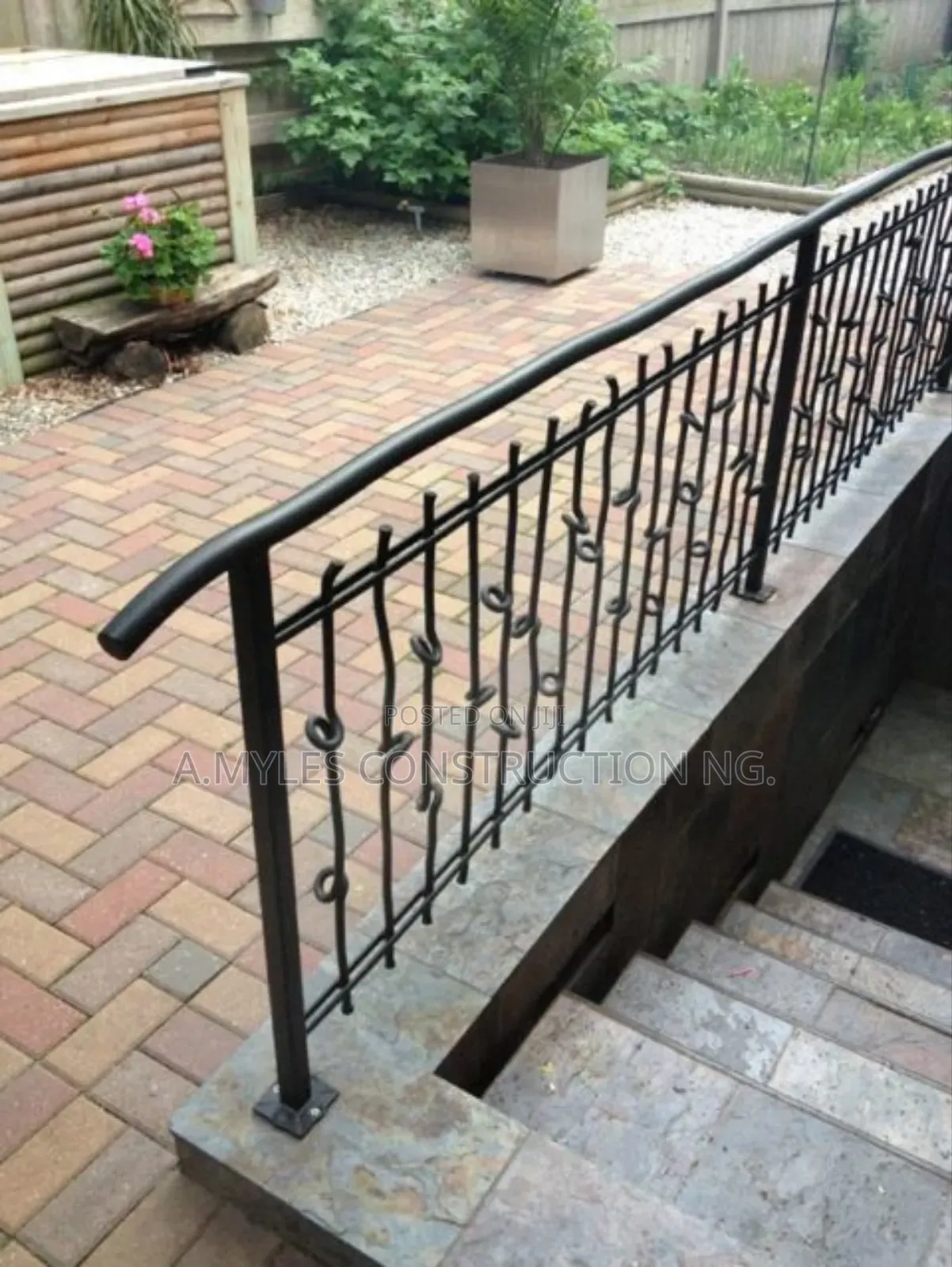 Standing Wrought Iron
