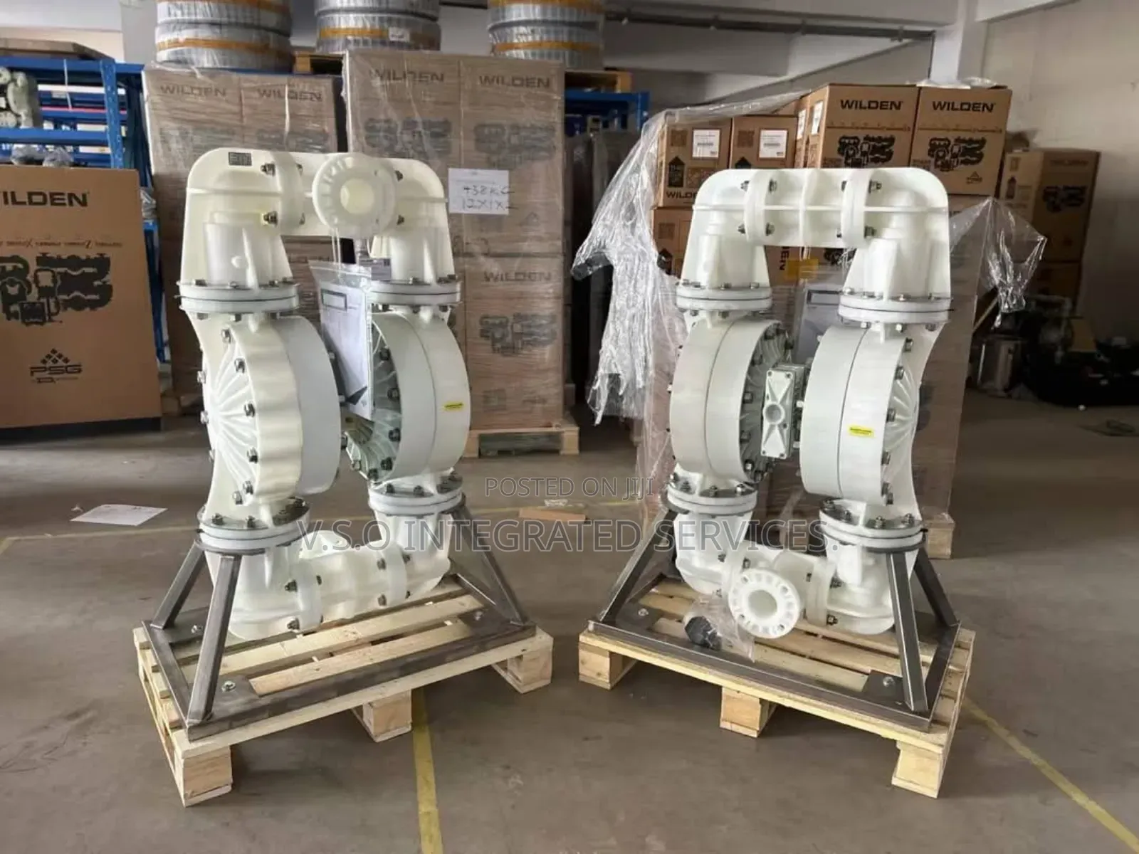 P1500 3" Teflon Wilden Double Diaphragm Pump Ptfe