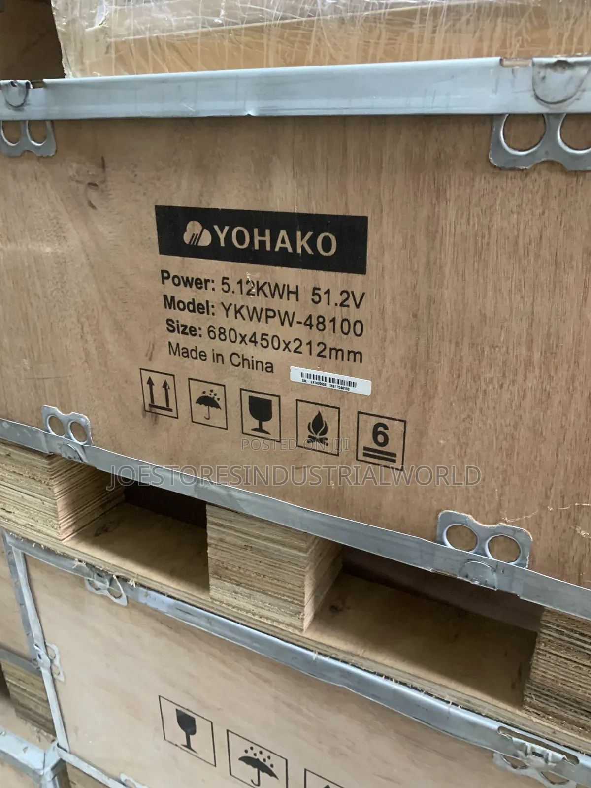 Yohako Solar Lithium Battery 5.12kwh