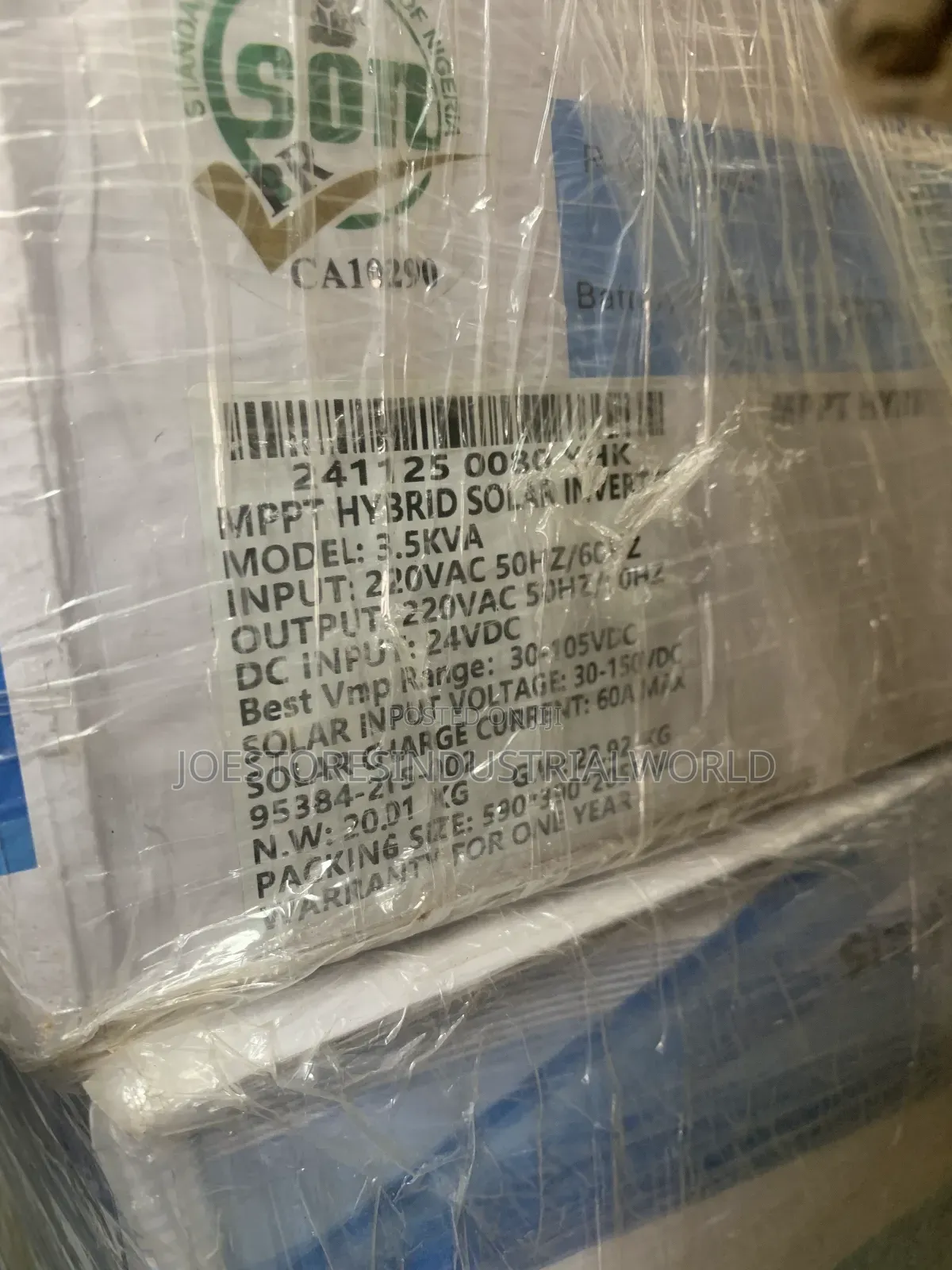 MPPT Hybrid Yohako Solar Inverter 3.5kva 24v