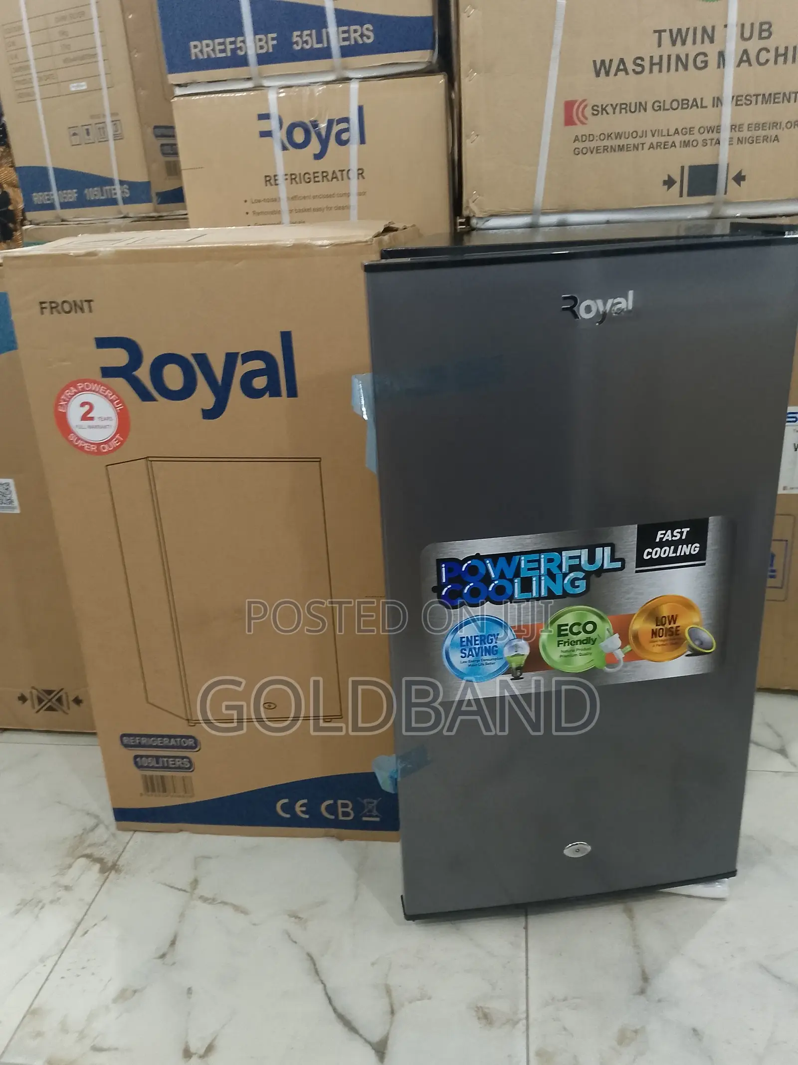90l Royal Single Door Refrigerator (Low Energy Consumption)
