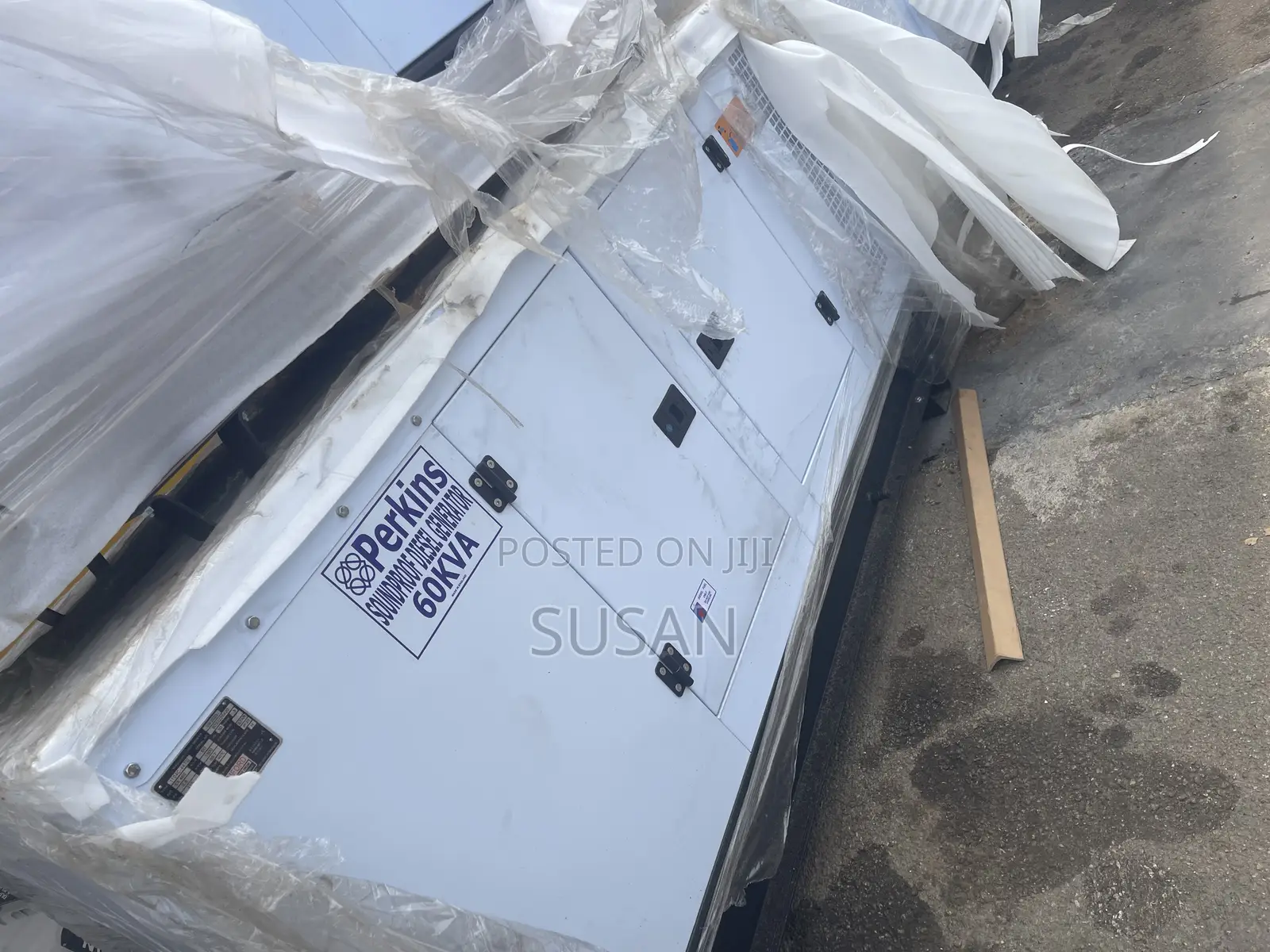60kva Diesel Noiseless Soundproof Generator 100% Copper Coil