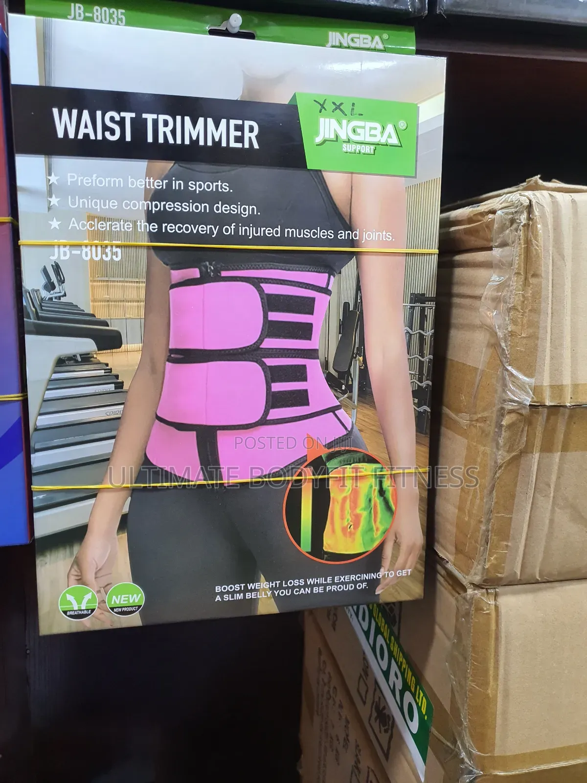 Brand New Waist Trimmer Exercise Belt